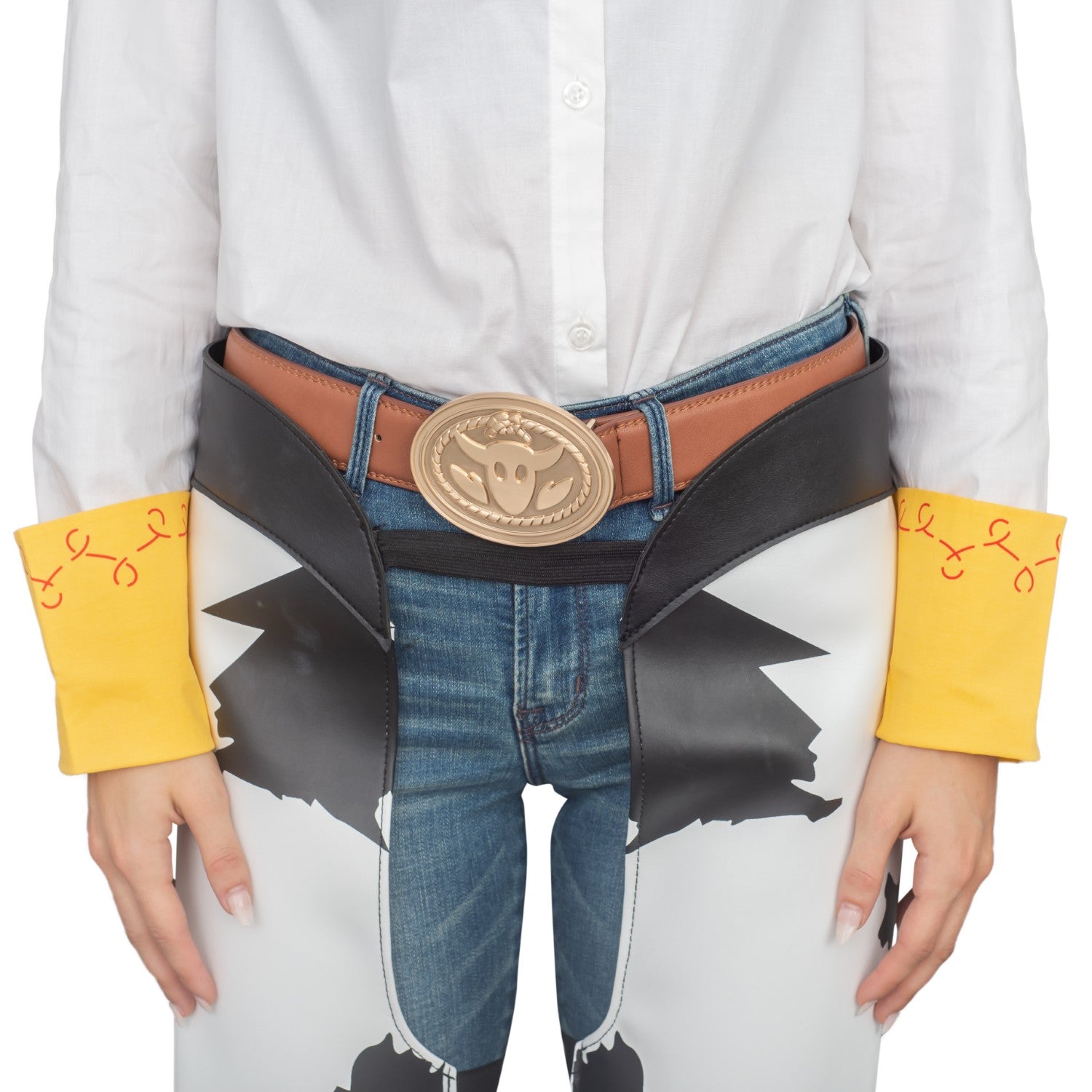 Jessie Cowgirl Toy Movie Kid's Halloween Cosplay Costume Chaps