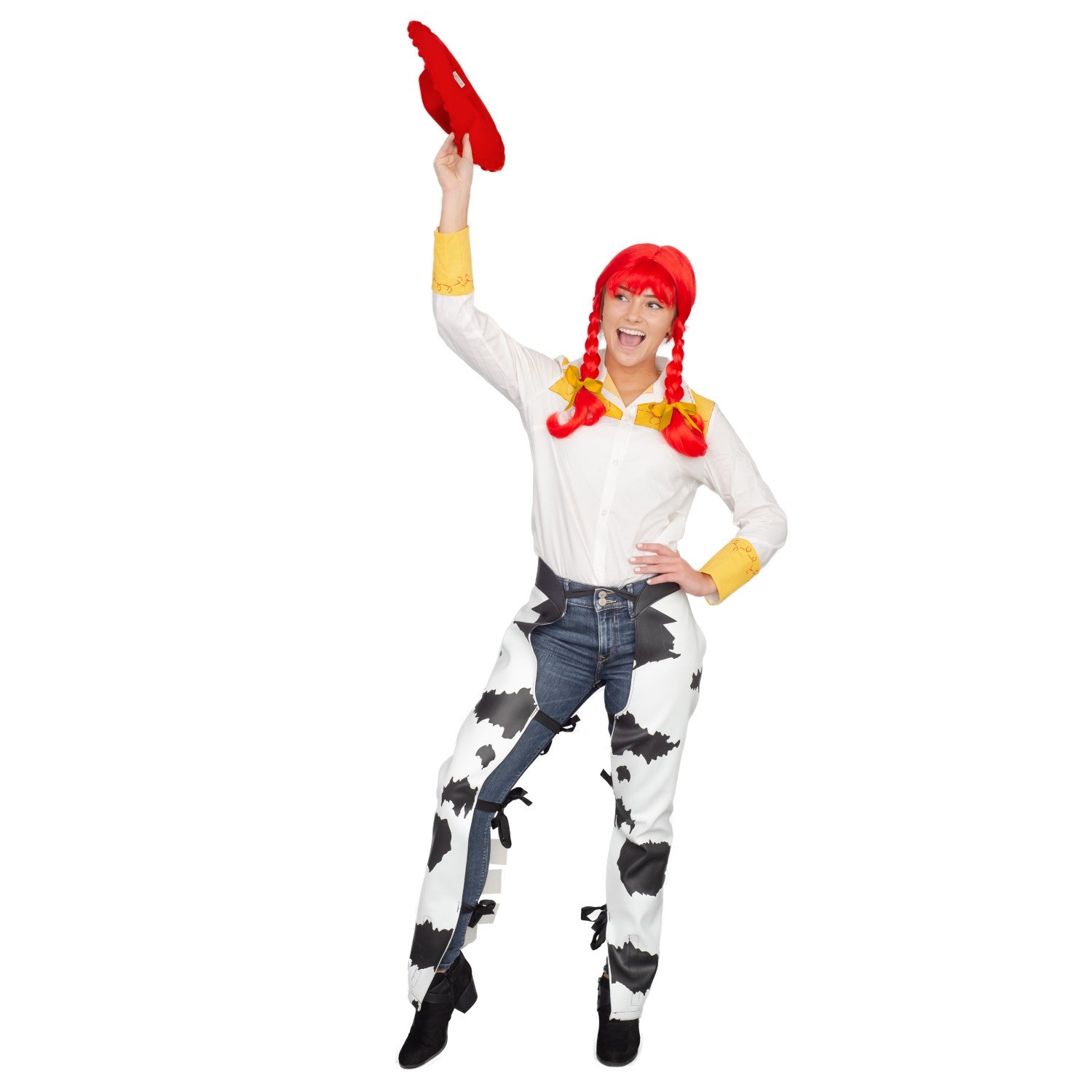 Jessie Cowgirl Toy Movie Kid's Halloween Cosplay Costume Chaps
