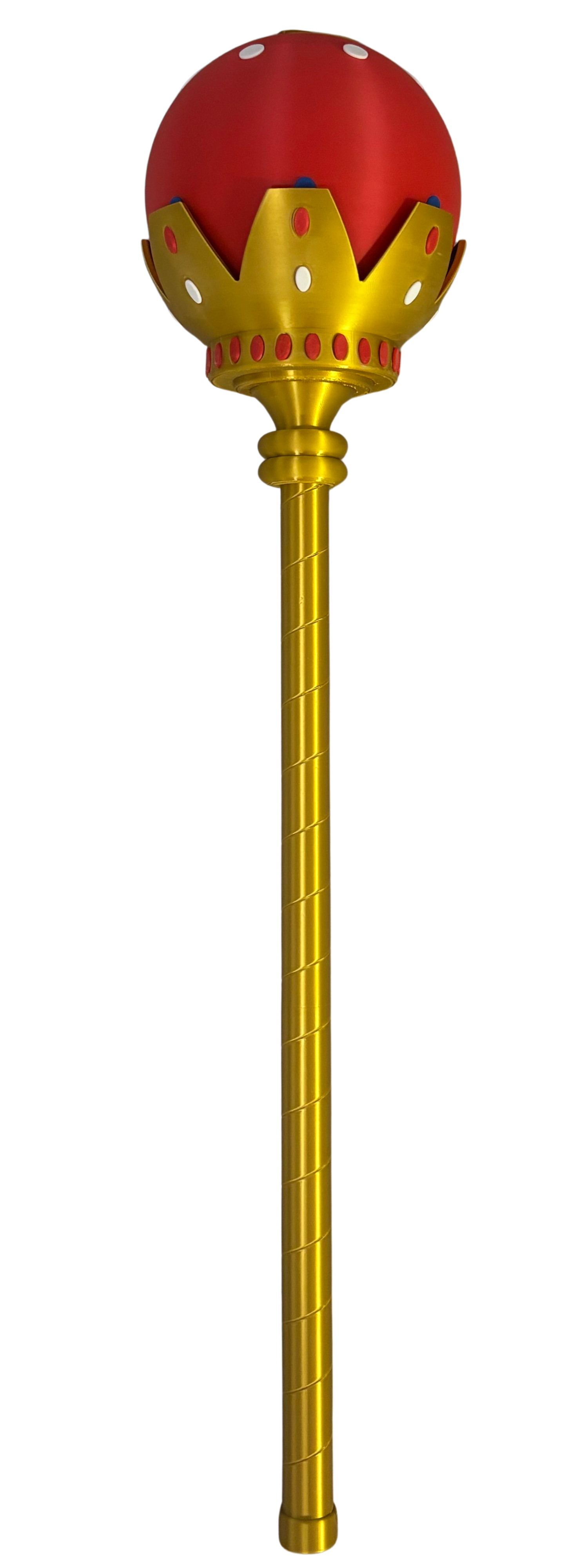 Dodgeball Movie Replica Prop Scepter Trophy Cosplay Halloween Costume Accessory