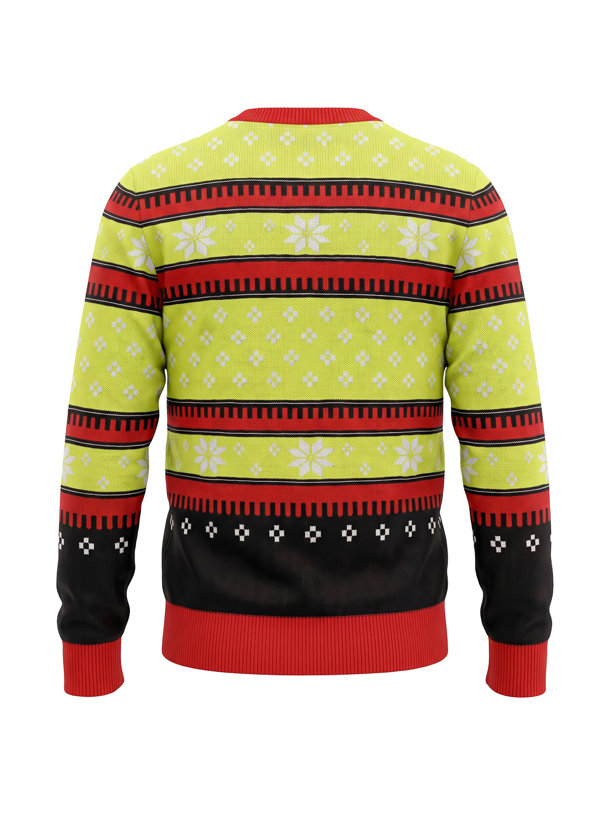 The Grinch Ho Ho Ho Adult Unisex Knitted Ugly Christmas Sweater