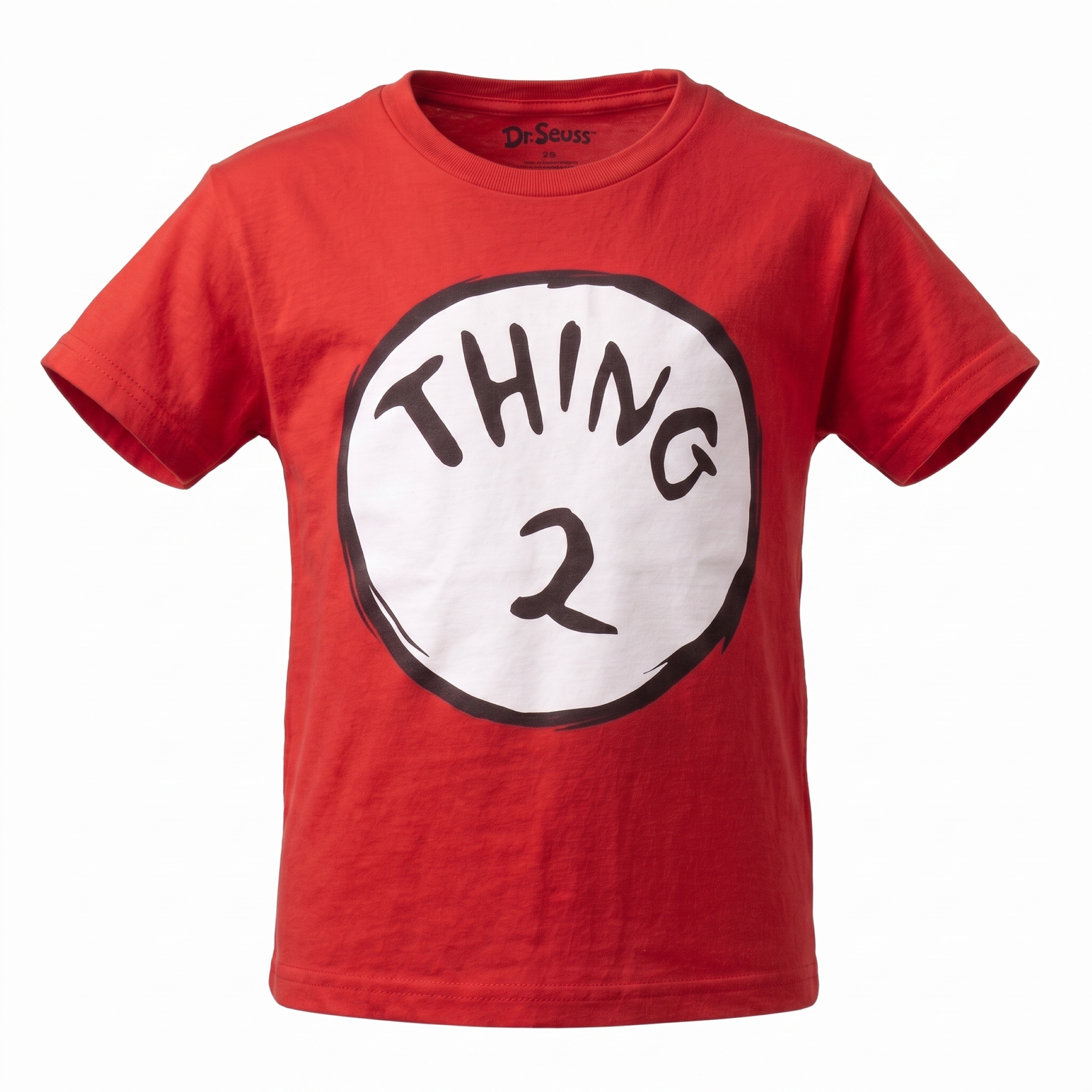 Dr. Seuss Thing 1 or Thing 2 Kids Youth Unisex Halloween Cosplay Costume T-Shirt