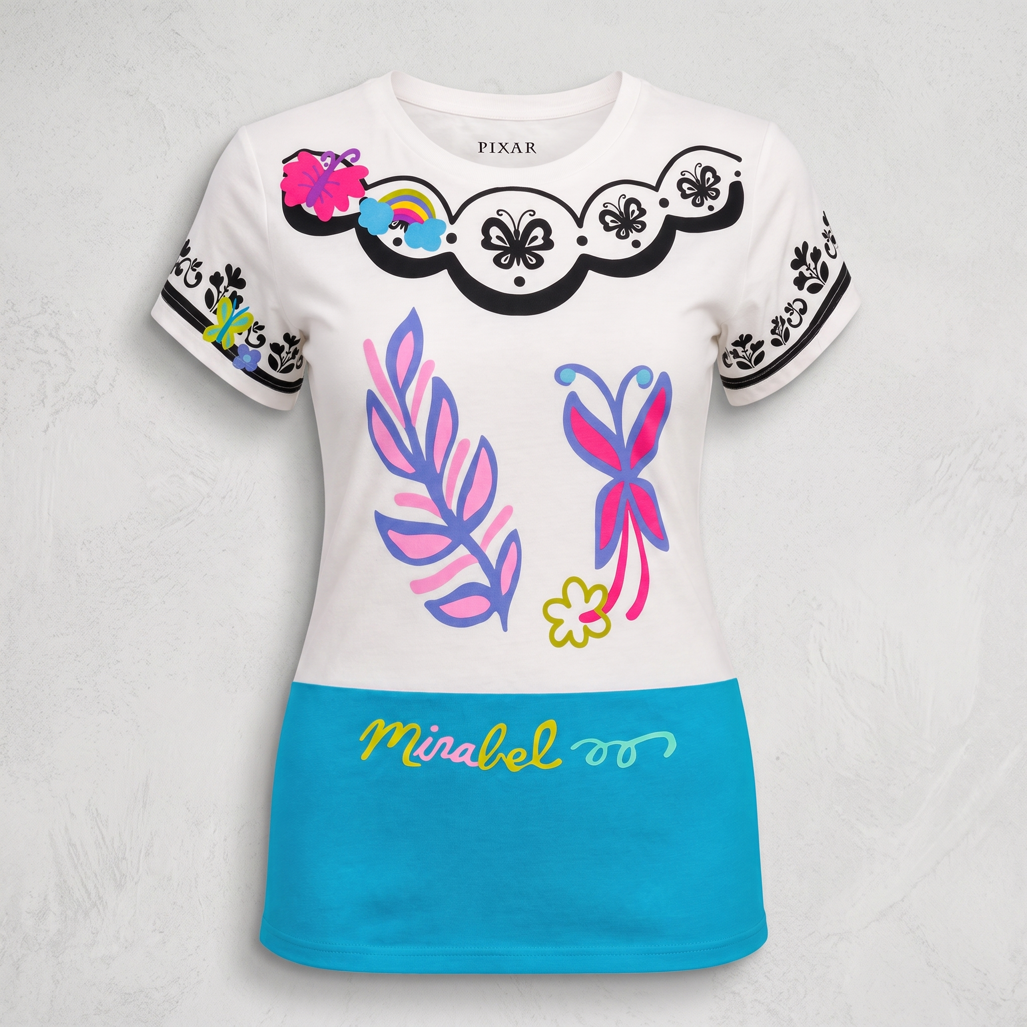 Women's  Junior's Encanto Mirabel Halloween Cosplay Costume T-Shirt