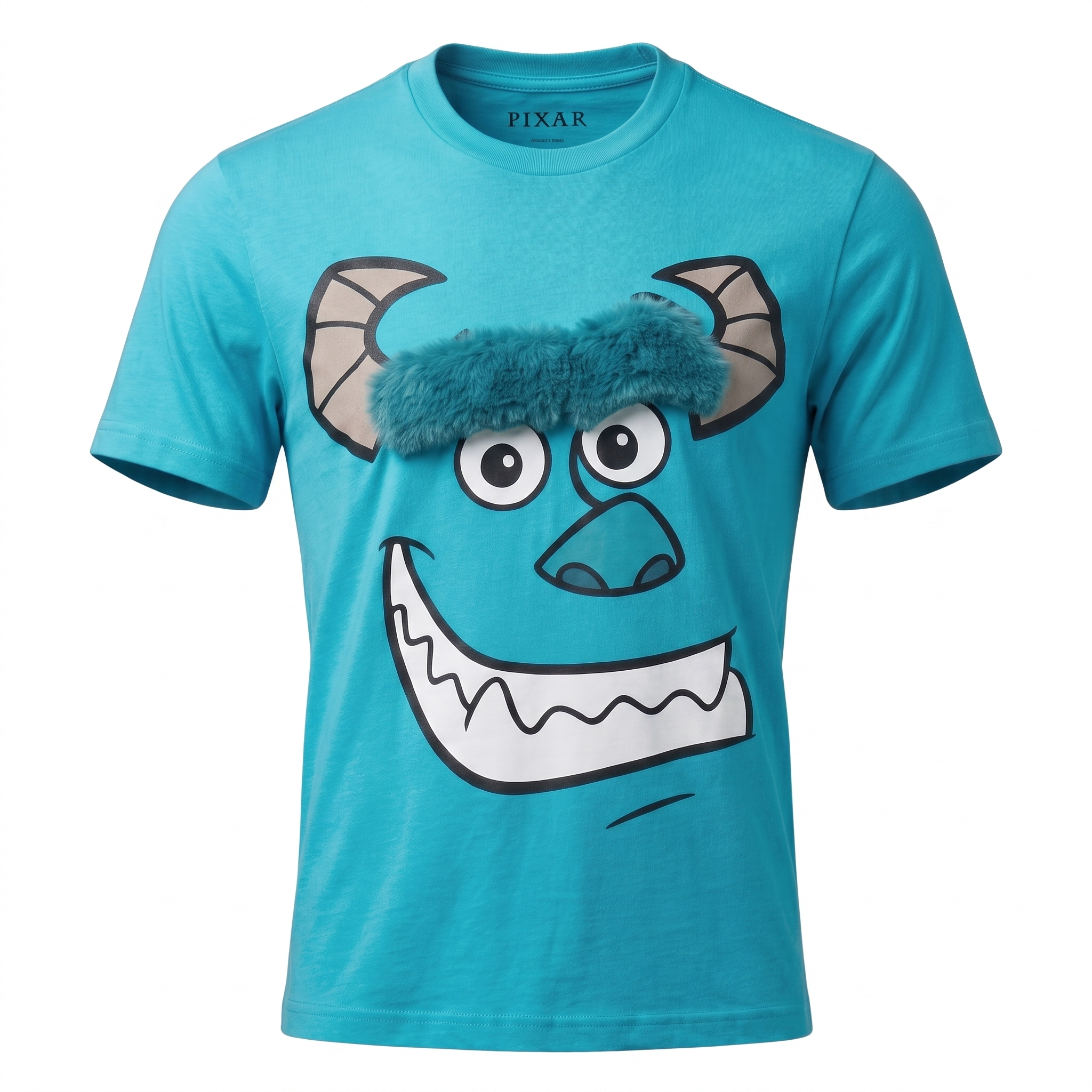 Monster Incorporated Sully's Face Adult Unisex Short Sleeve T-Shirt