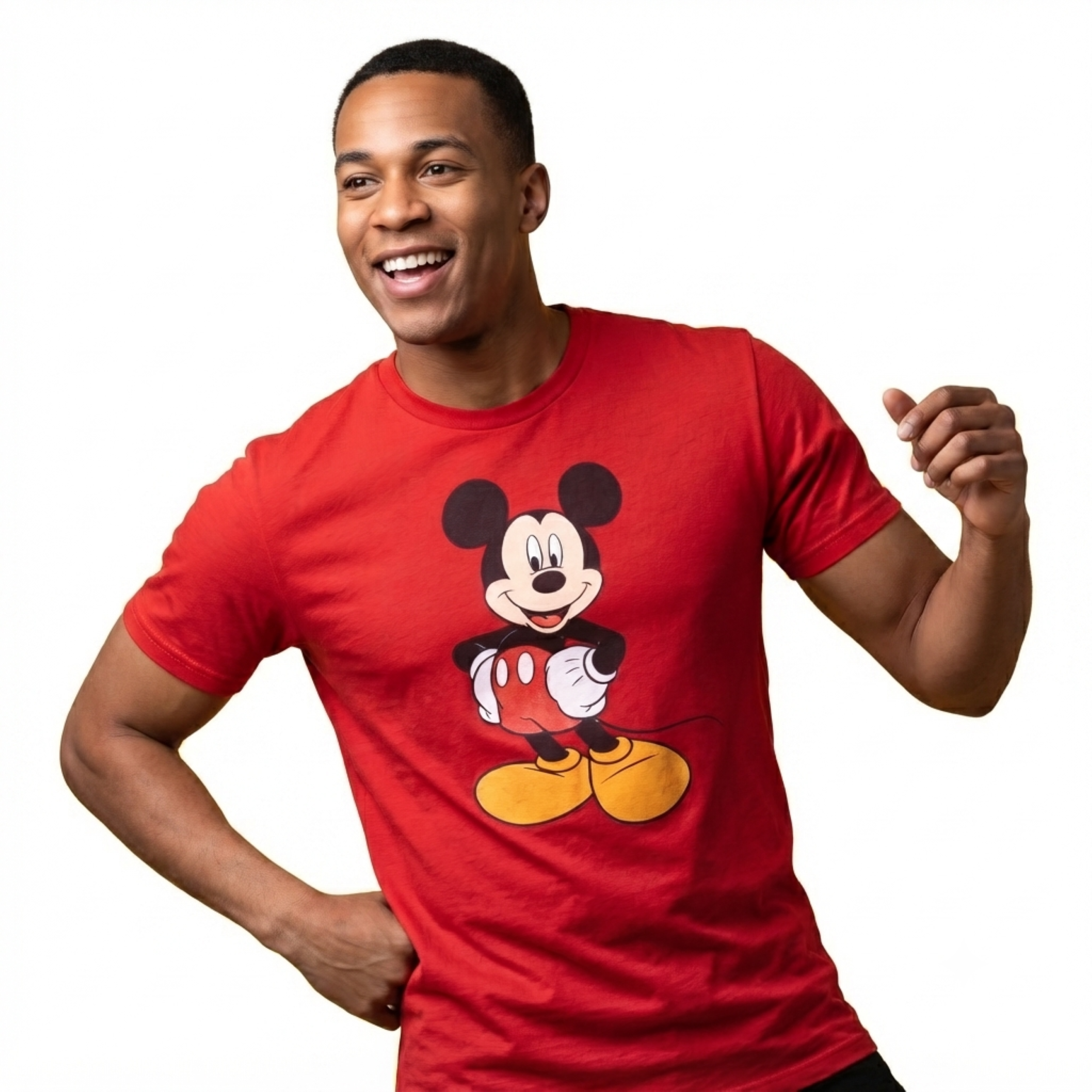 Mickey Mouse Classic Retro Nostalgia Character Design Adult Unisex T-shirt