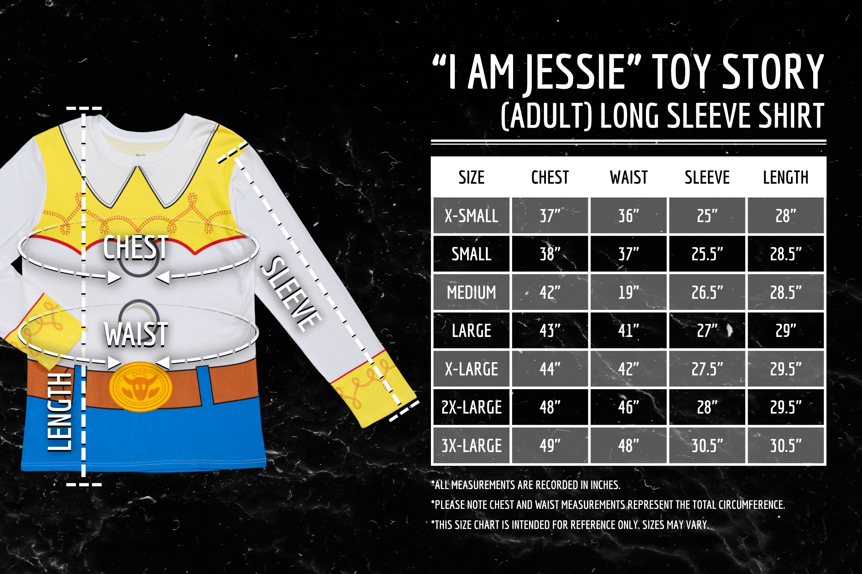 I Am Jessie Toy Story Adult Long Sleeve T-Shirt Perfect for Halloween Costume Cosplay