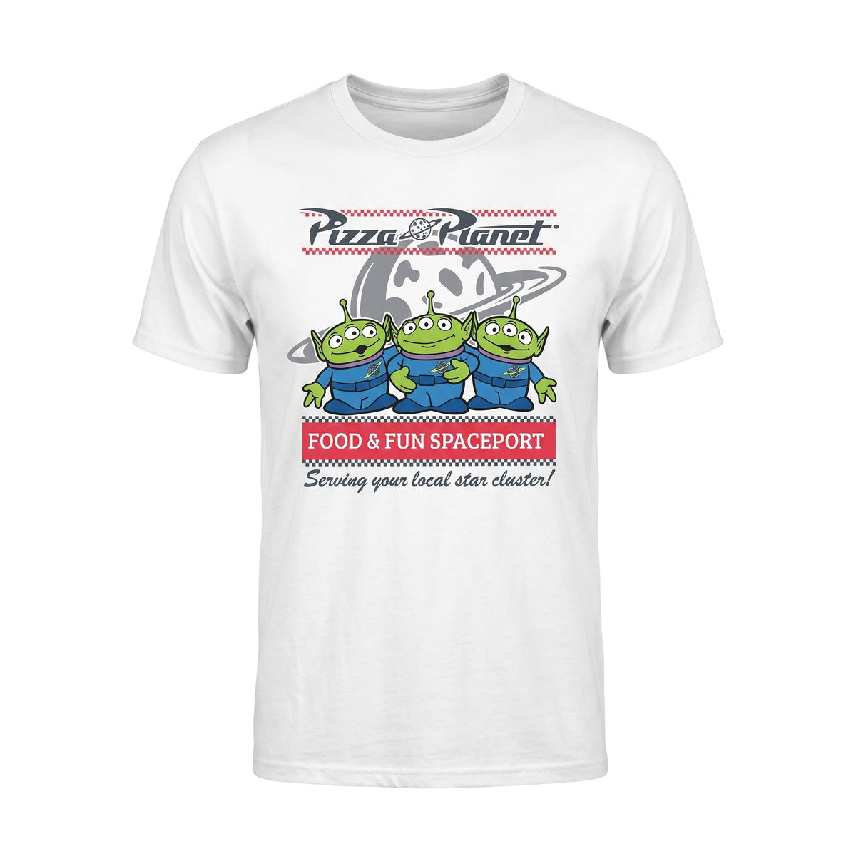 Disney Toy Story Pizza Planet Alien Adult Unisex Cosplay T-Shirt
