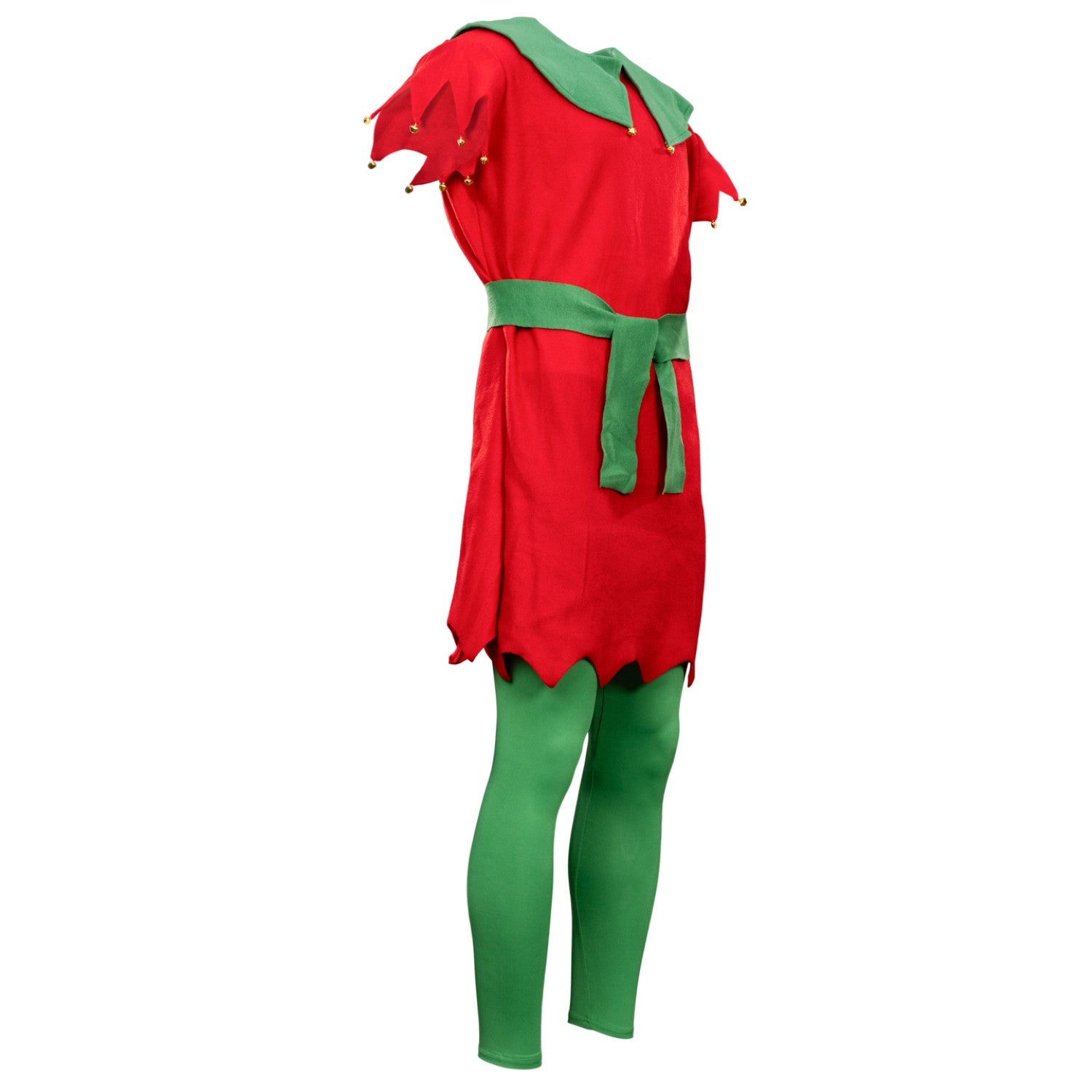 Christmas Elf Adult Unisex Halloween Cosplay Deluxe Costume Set