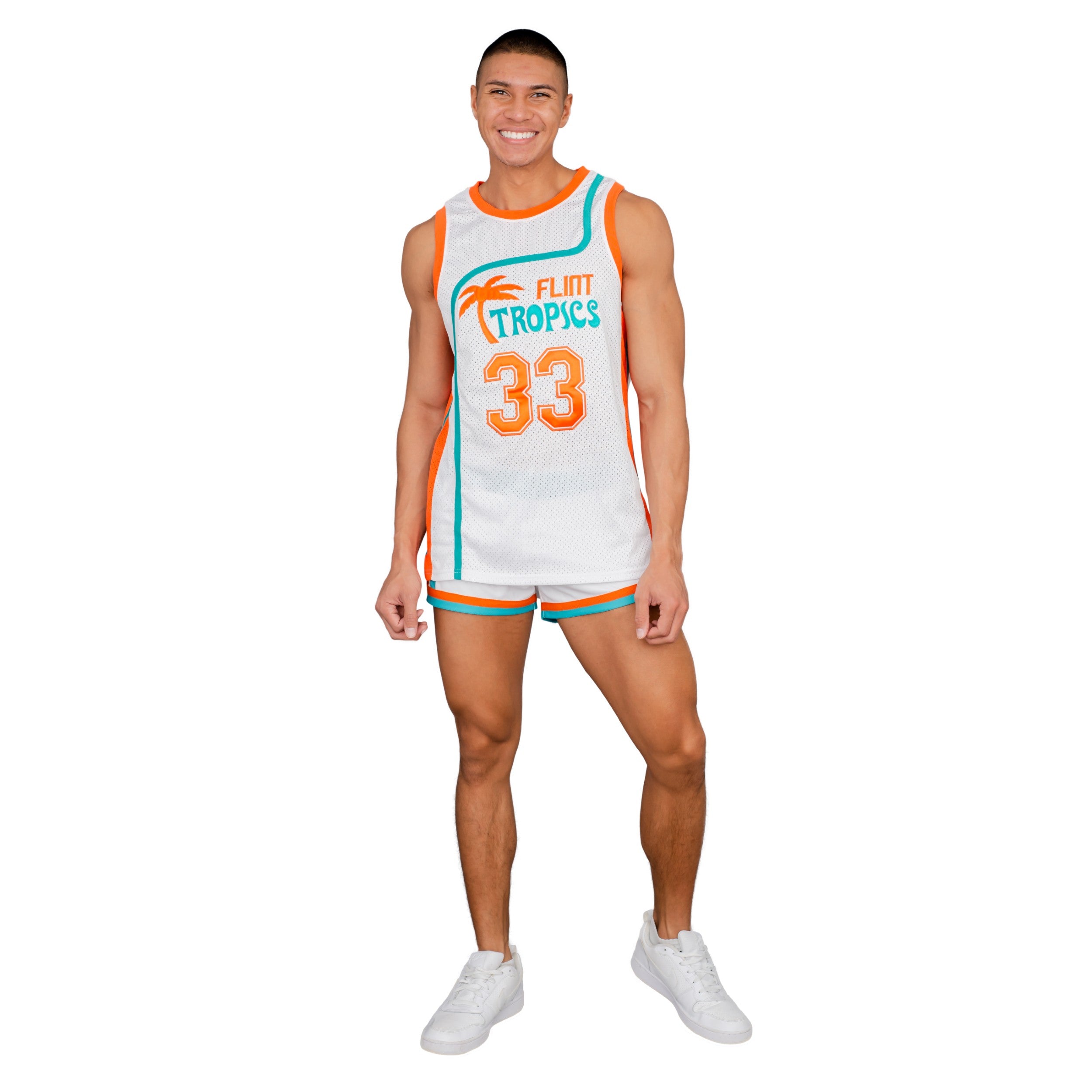 Flint Tropics Custom Basketball Jersey Adult Unisex Halloween Cosplay Costume