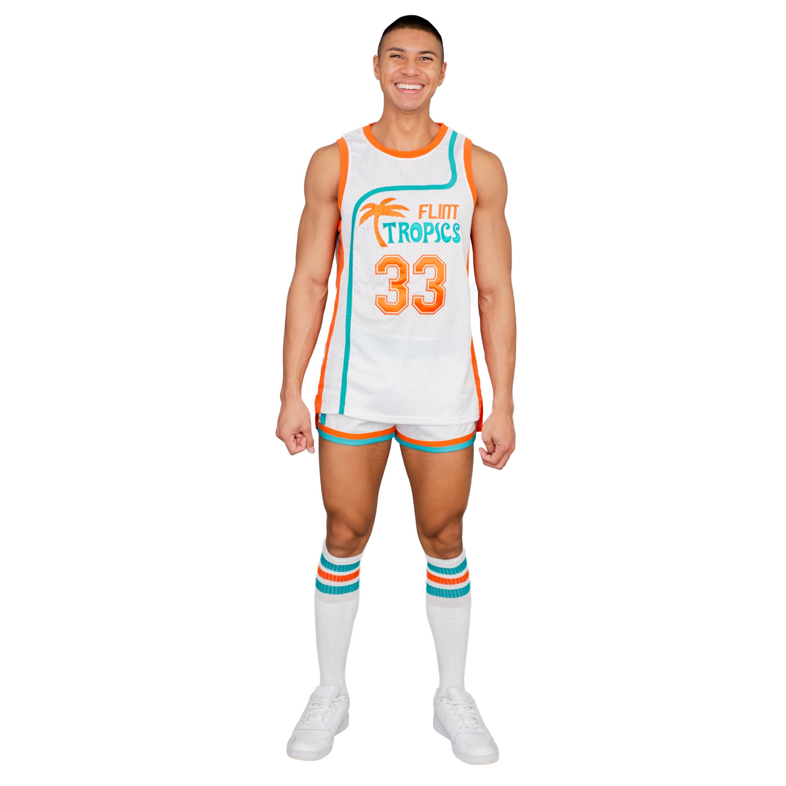 Flint Tropics Custom Basketball Jersey Adult Unisex Halloween Cosplay Costume