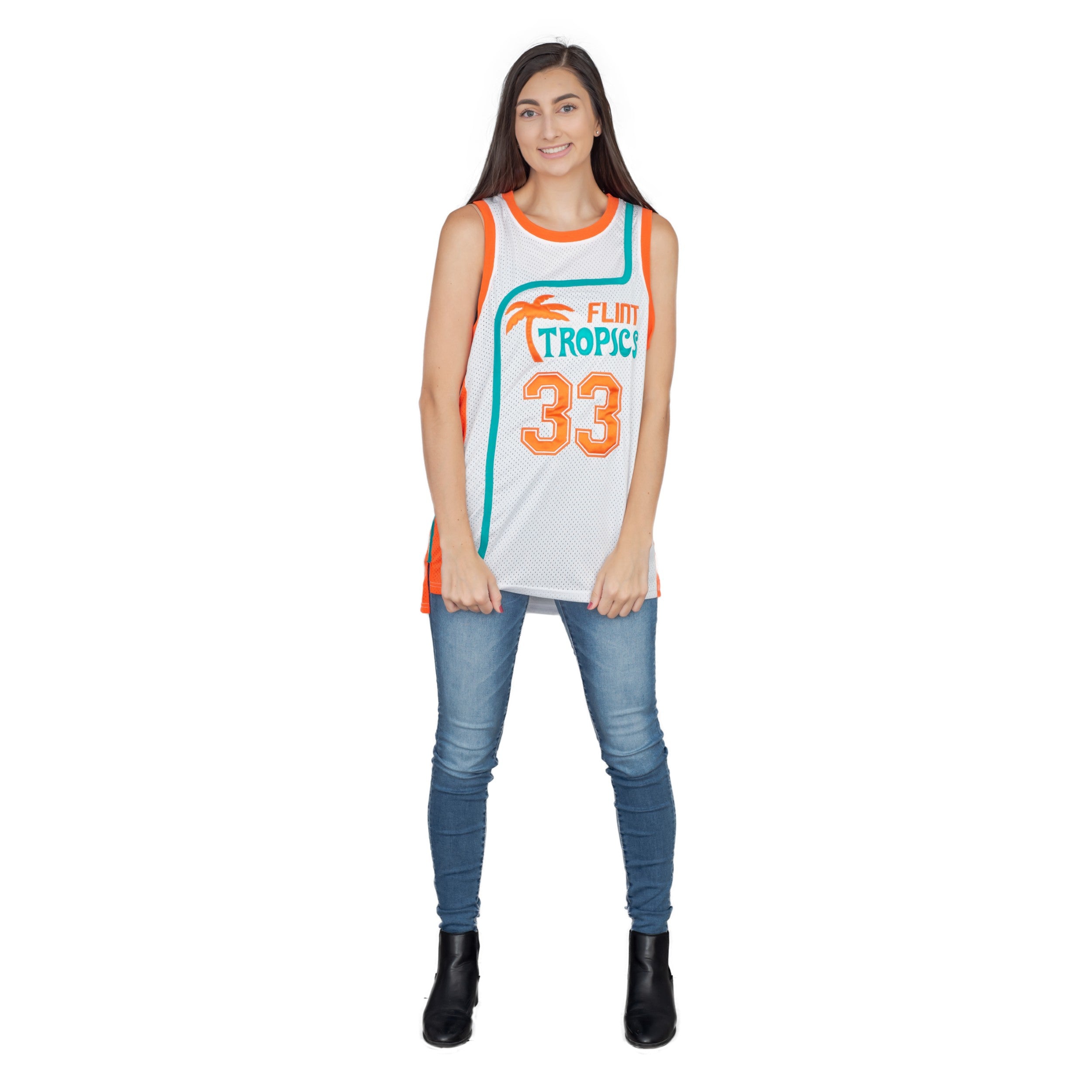 Flint Tropics Custom Basketball Jersey Adult Unisex Halloween Cosplay Costume
