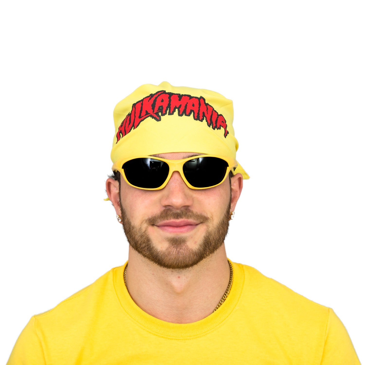 Hulkamania Red/Gold Bandana