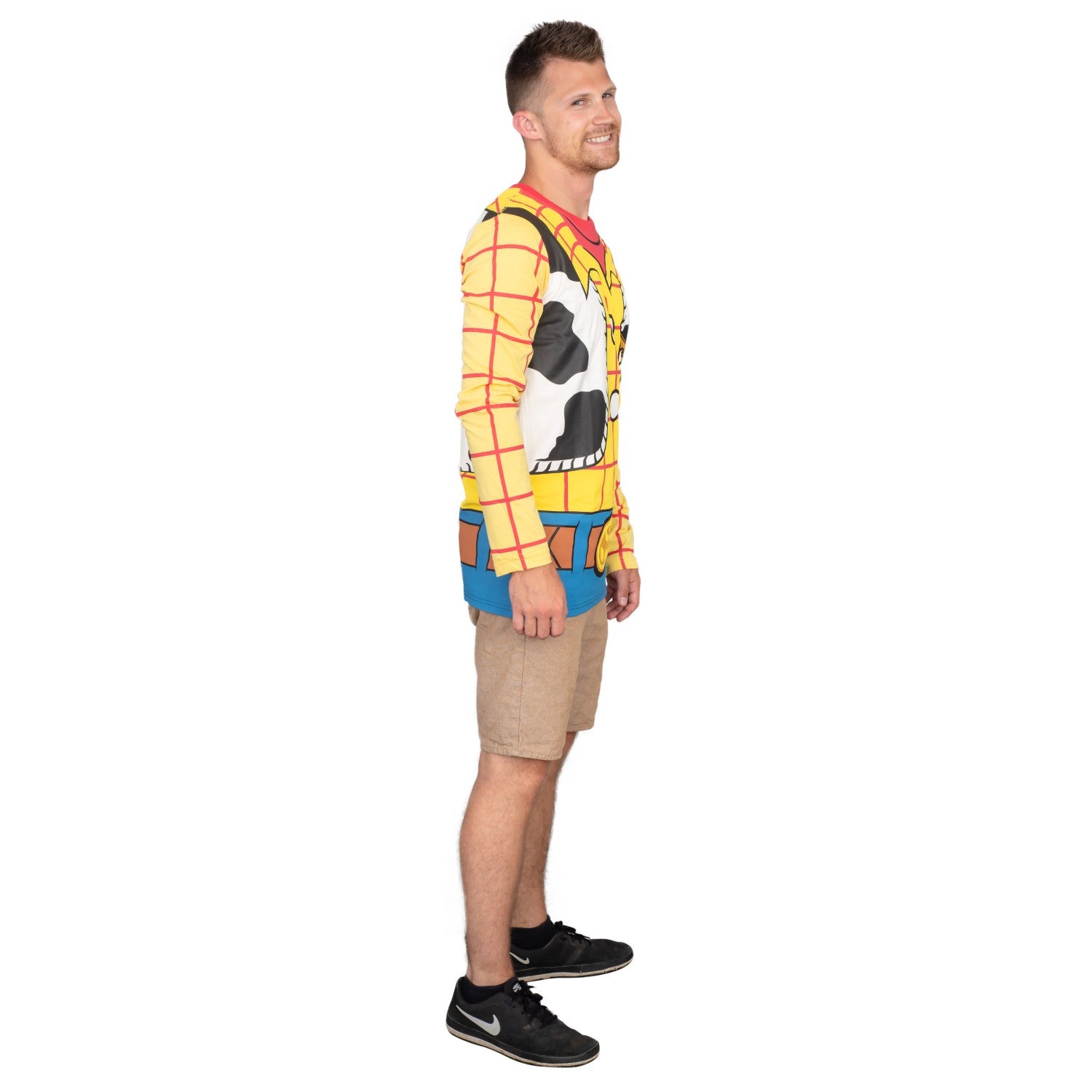 Toy Story Sheriff Adult Long Sleeve Halloween Cosplay Costume Shirt