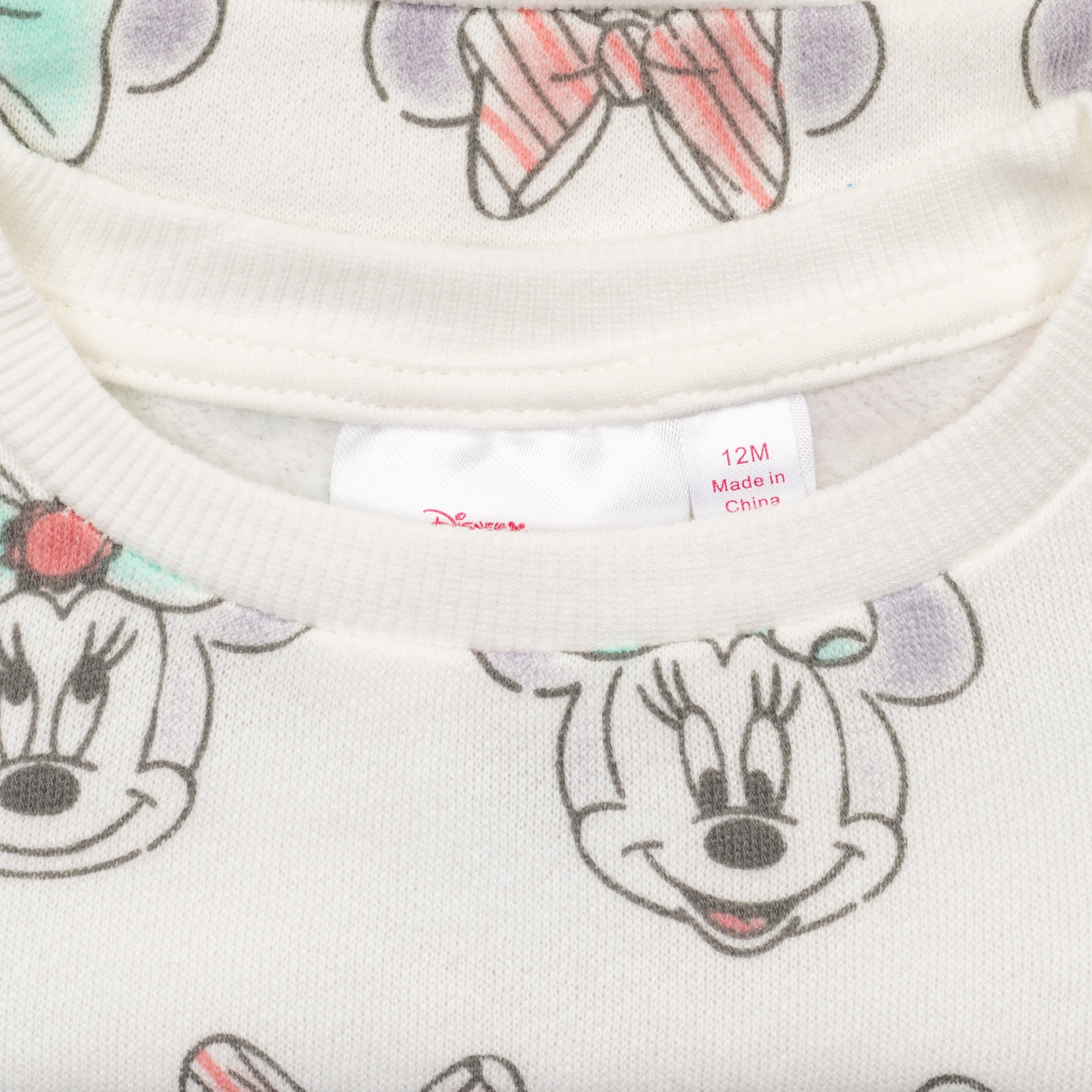 Mad Engine Minnie Mouse All Over Heads Sweatshirt for Babies