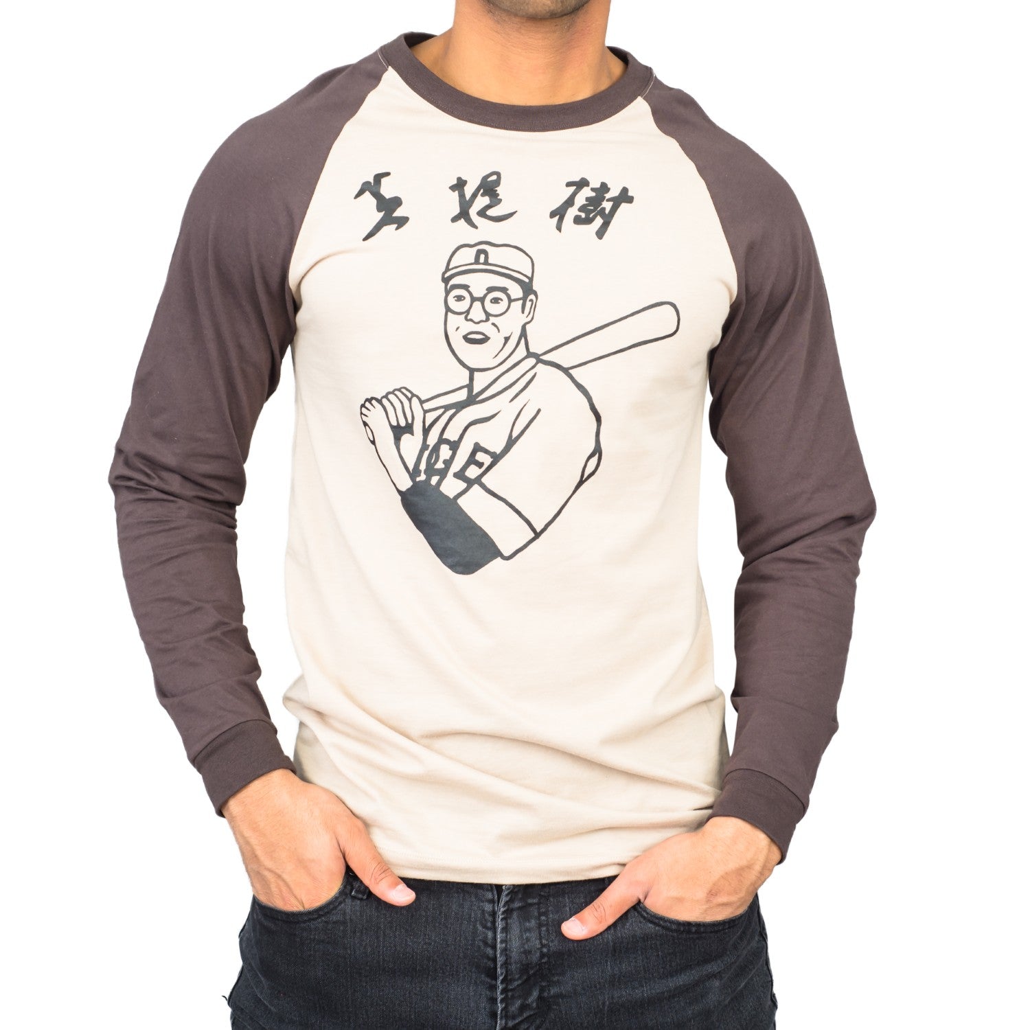 Kaoru Betto Baseball Raglan T-shirt