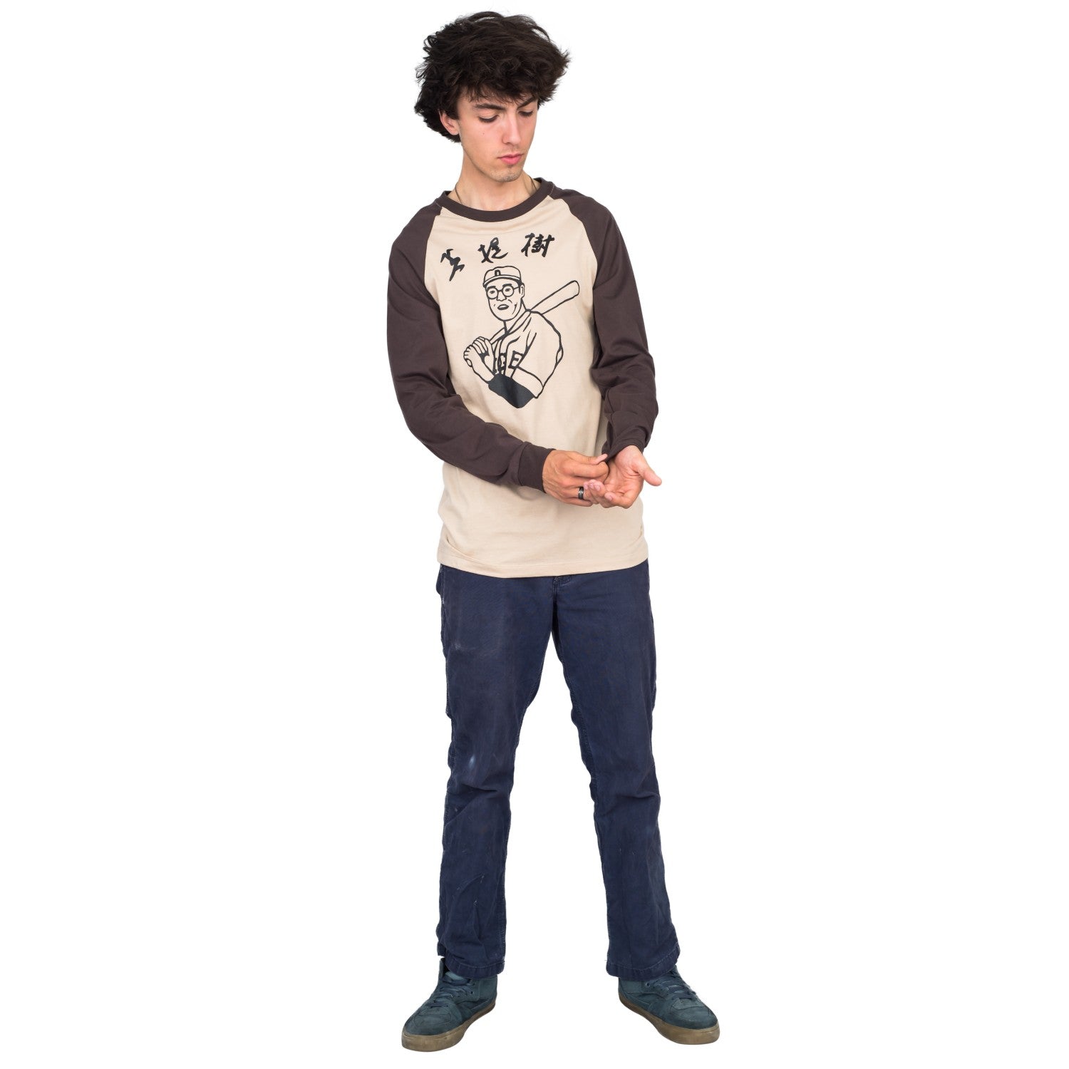 Kaoru Betto Baseball Raglan T-shirt