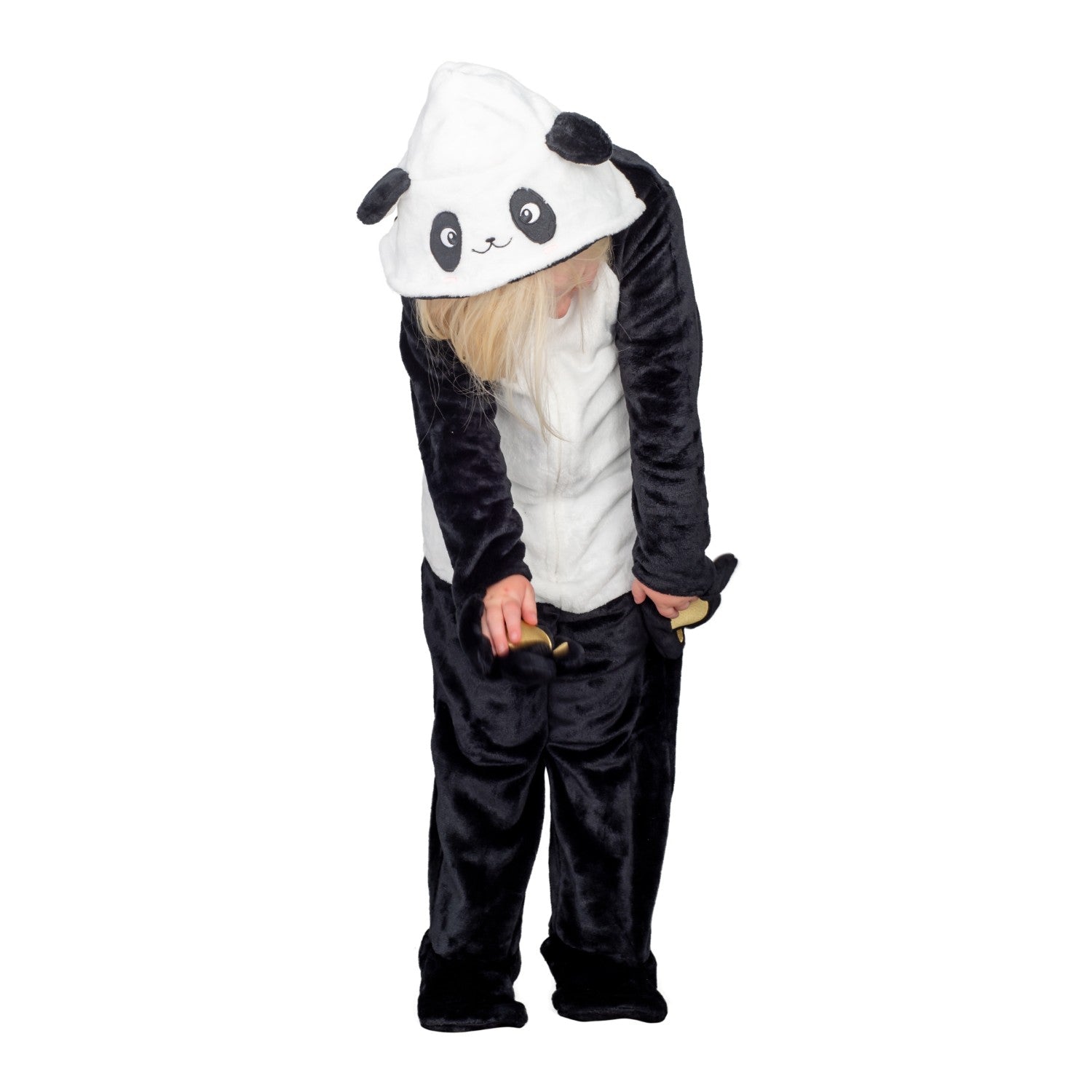 Kids Youth Child Panda Halloween Cosplay Costume Flappy Suit
