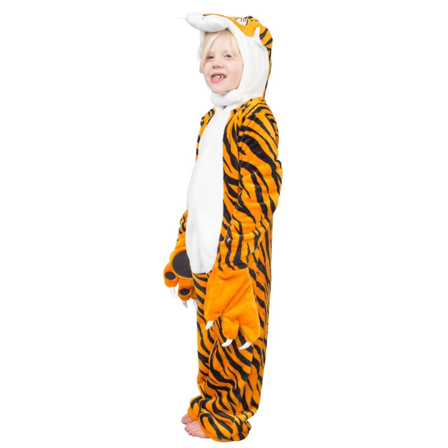 Kids Youth Child Tiger Halloween Cosplay Costume Flappy Suit