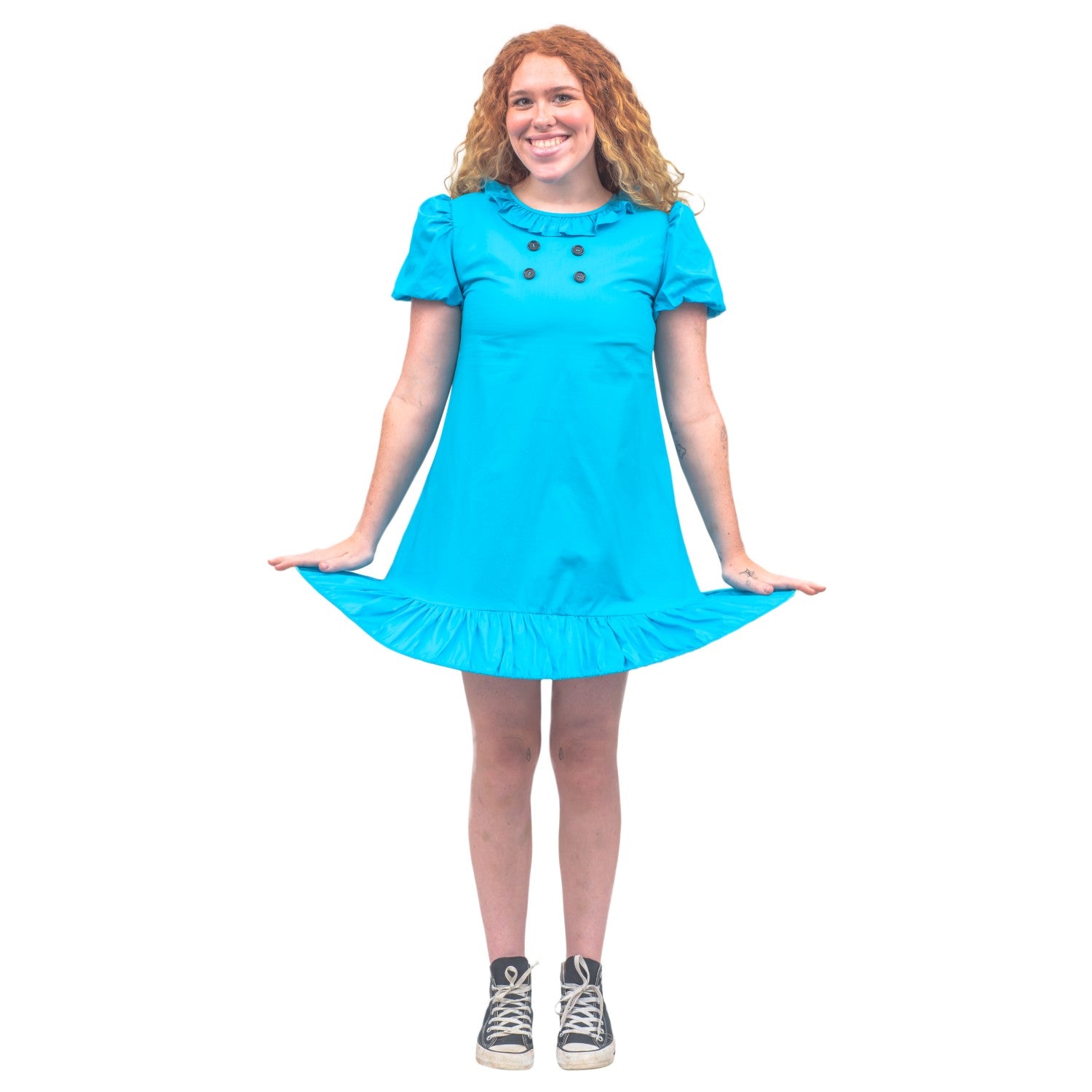 Lucy Blue Dress Women's Halloween Costume Cosplay