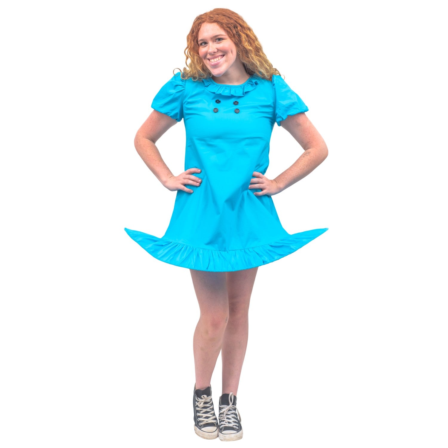 Lucy Blue Dress Women's Halloween Costume Cosplay