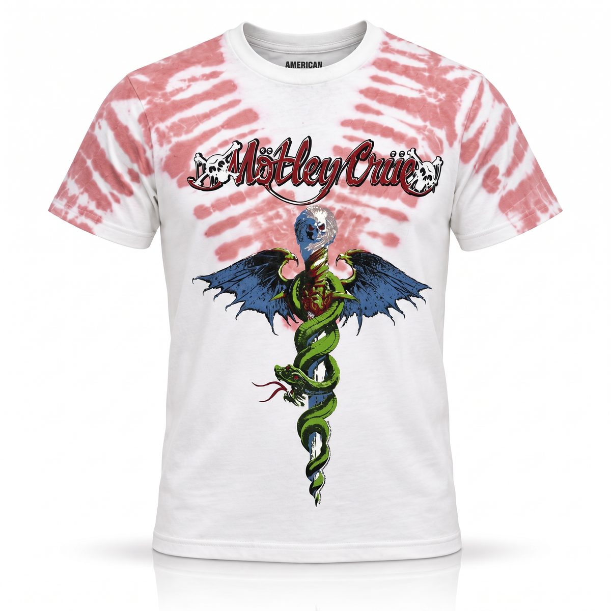 The Crew Feelgood Logo Adult Unisex Tie-Dye Rock-N-Roll T-Shirt