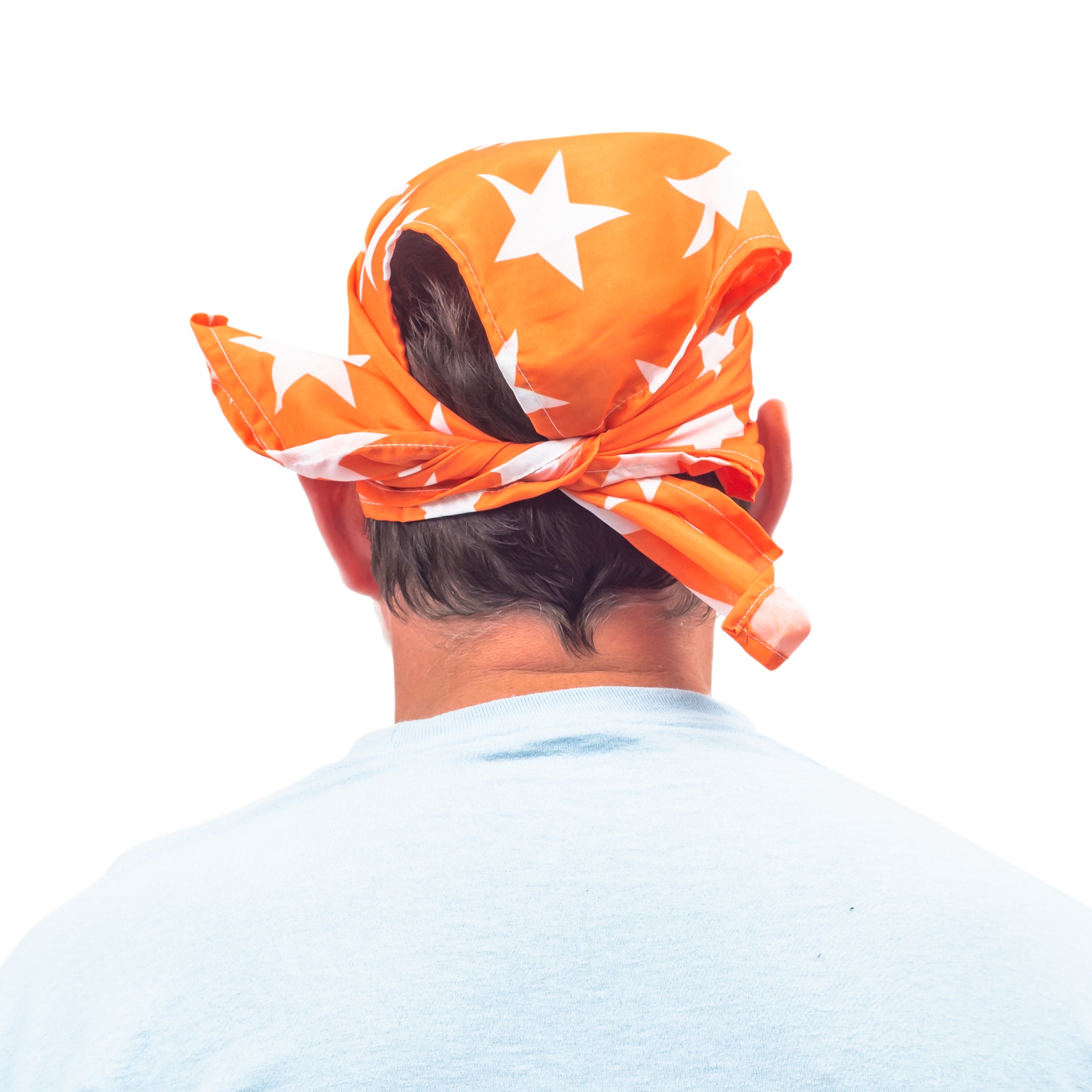 Macho Man Star Printed Costume Bandana and Glasses Halloween Cosplay Costume Set