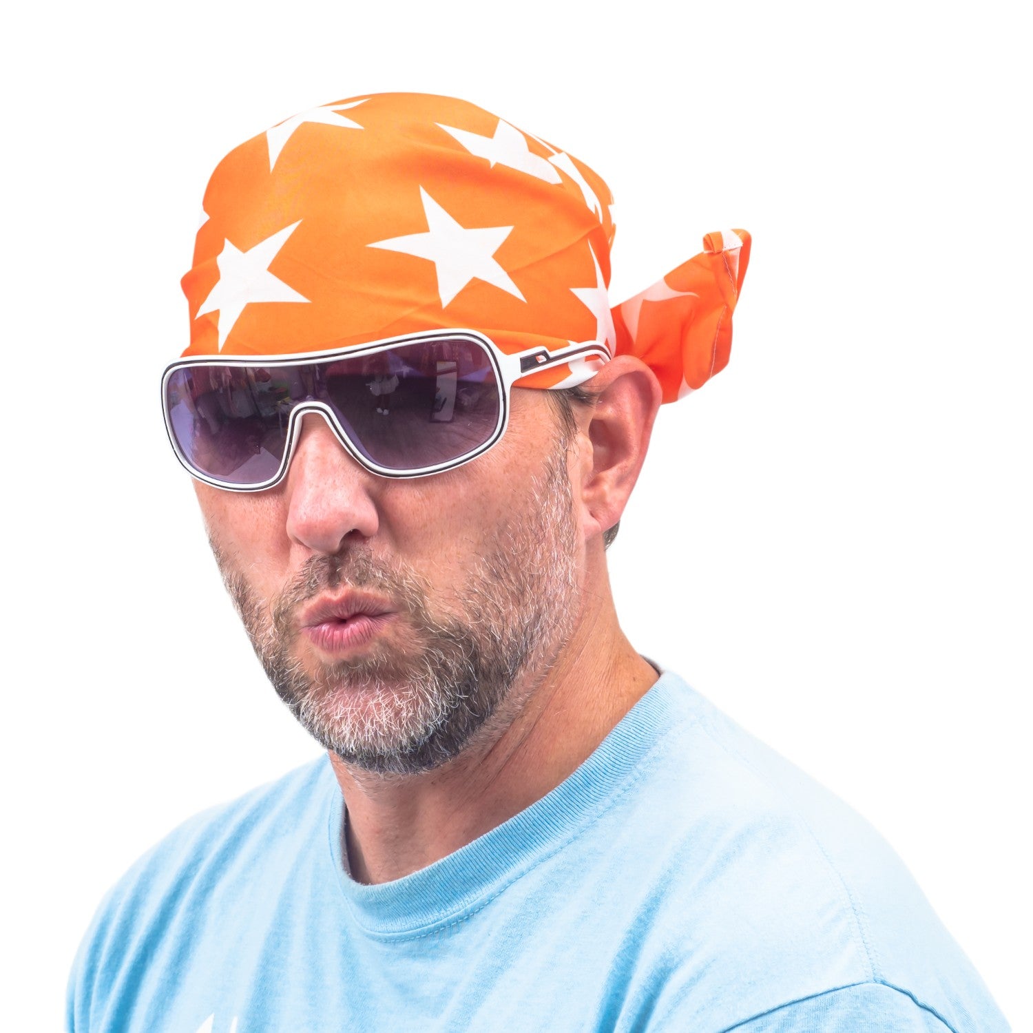 Randy Savage Star Printed Costume Bandana