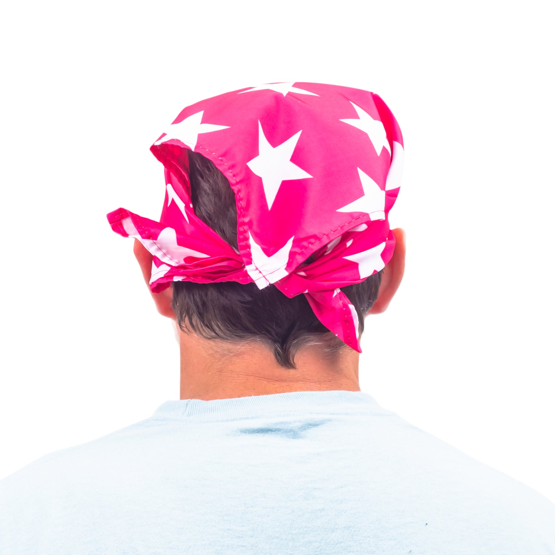 Macho Man Star Printed Costume Bandana and Glasses Halloween Cosplay Costume Set