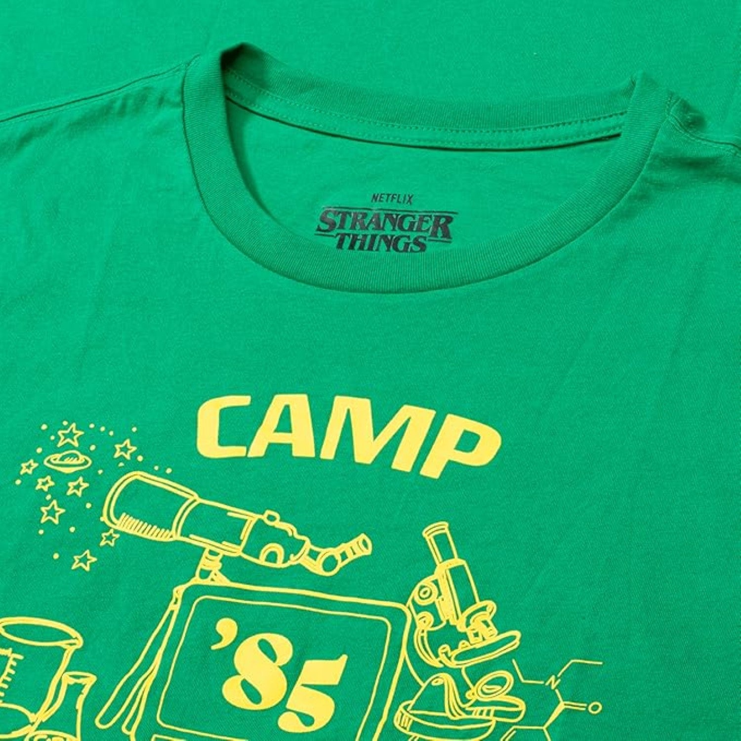 Stranger Things Dustin Camp Know Where Adult Unisex Halloween Cosplay Costume Set