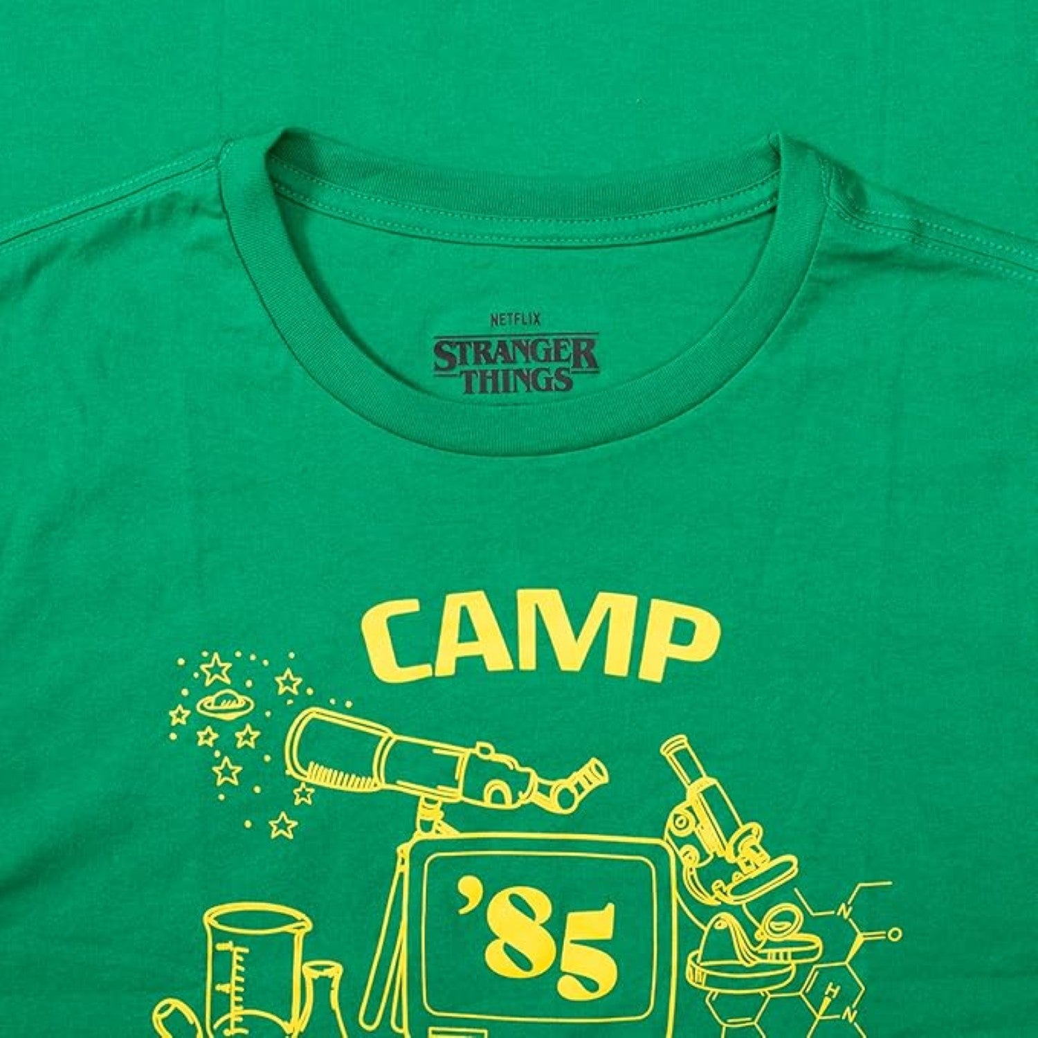 Stranger Things Dustin Camp Know Where Adult Unisex Halloween Cosplay Costume Set