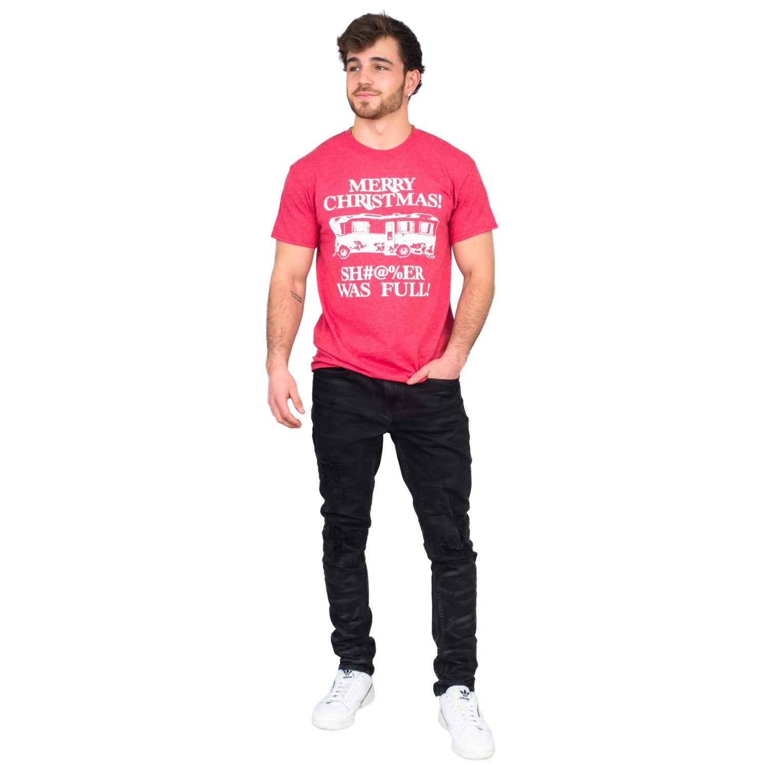 Merry Christmas  Bathroom Was Full Griswolds Adult T-shirt