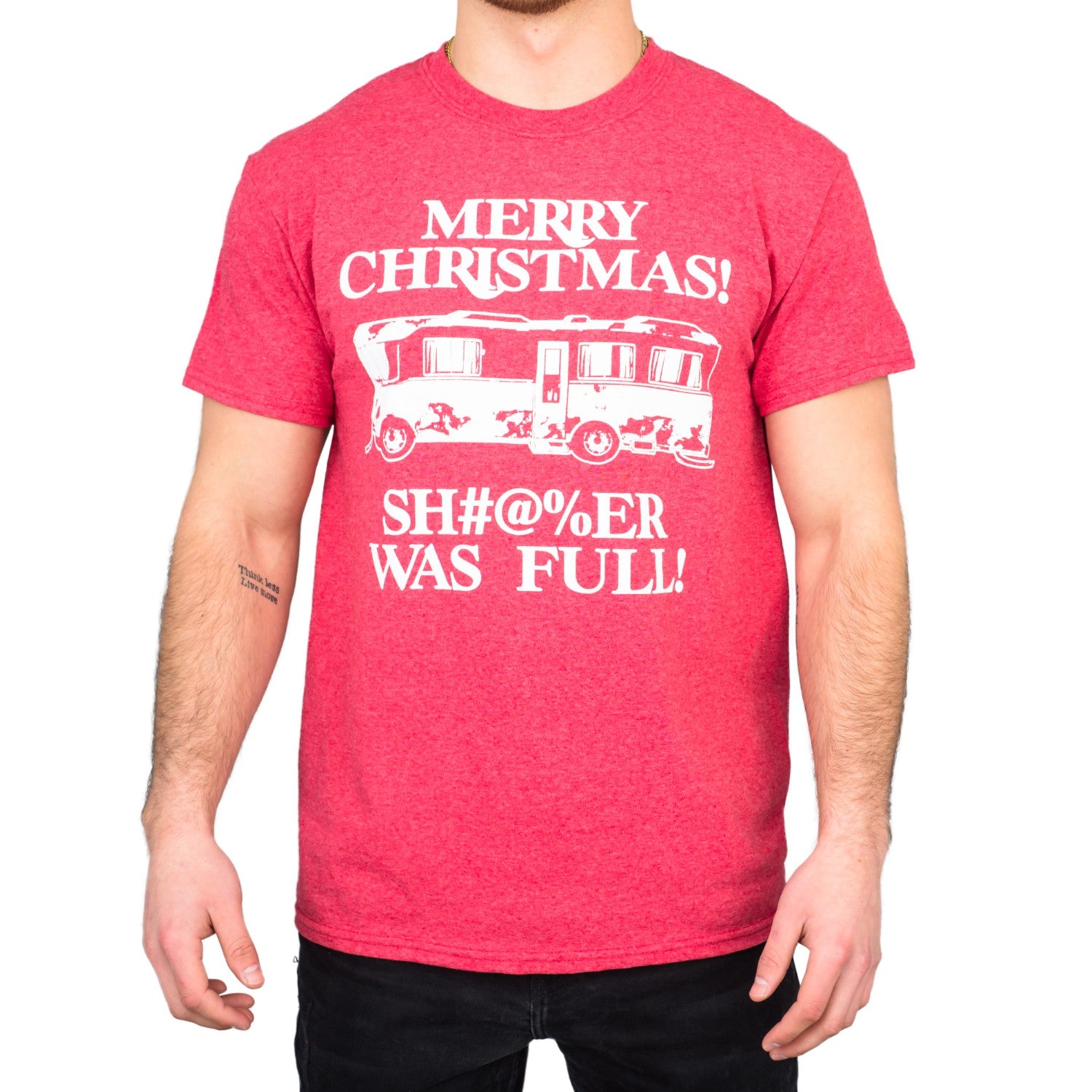 Merry Christmas  Bathroom Was Full Griswolds Adult T-shirt