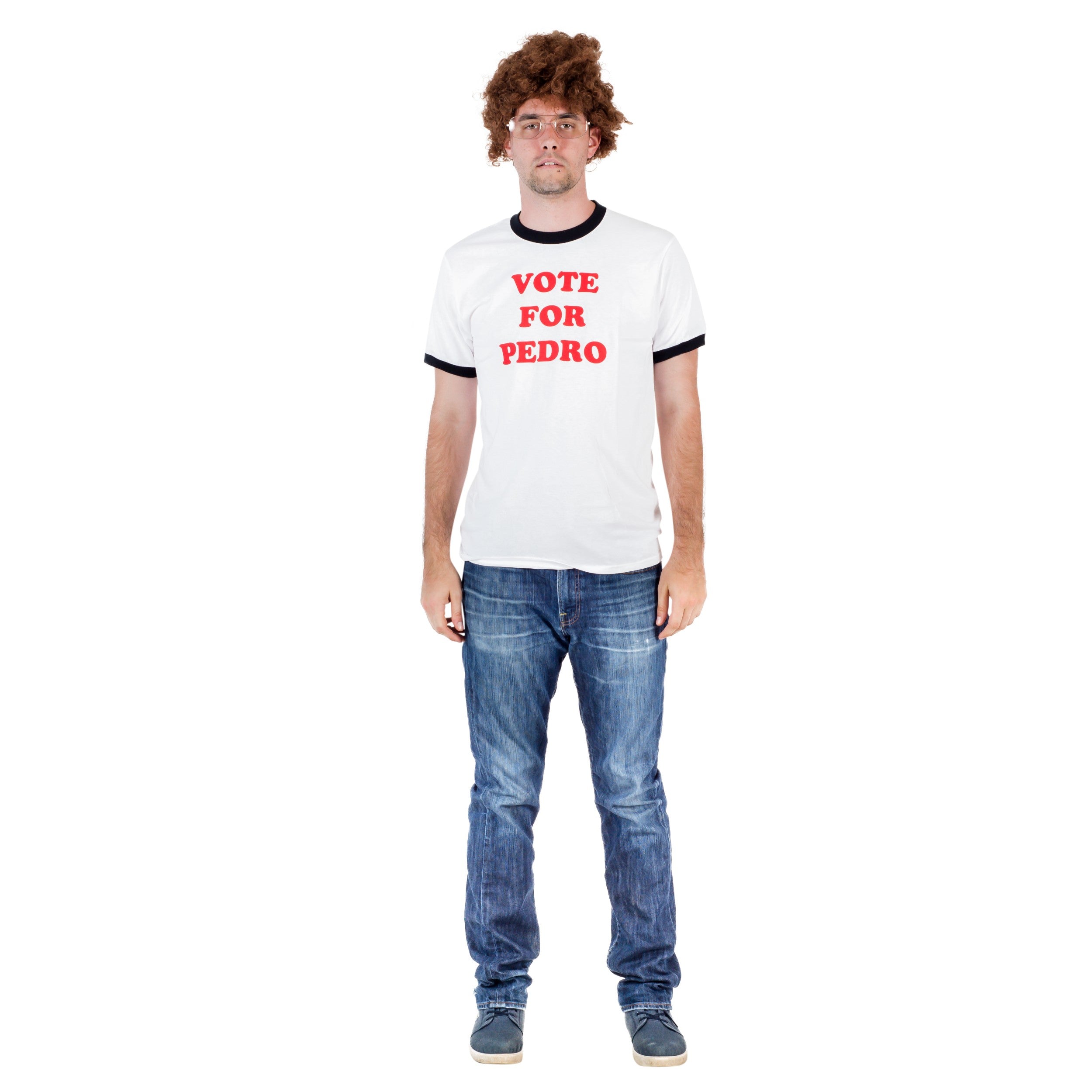 Napoleon Dynamite Vote For Pedro Adult Unisex Halloween Cosplay Costume T-shirt