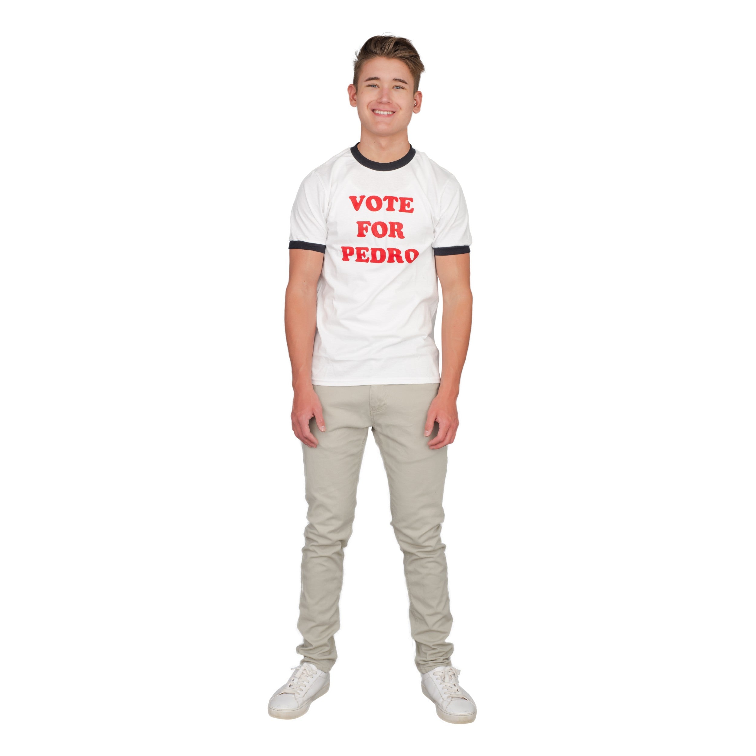 Napoleon Dynamite Vote For Pedro Adult Unisex Halloween Cosplay Costume T-shirt