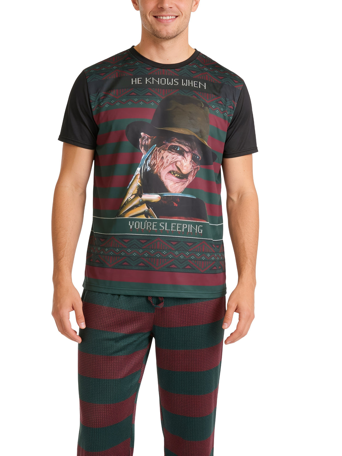 Nightmare on Elm Street Freddy PJ Set