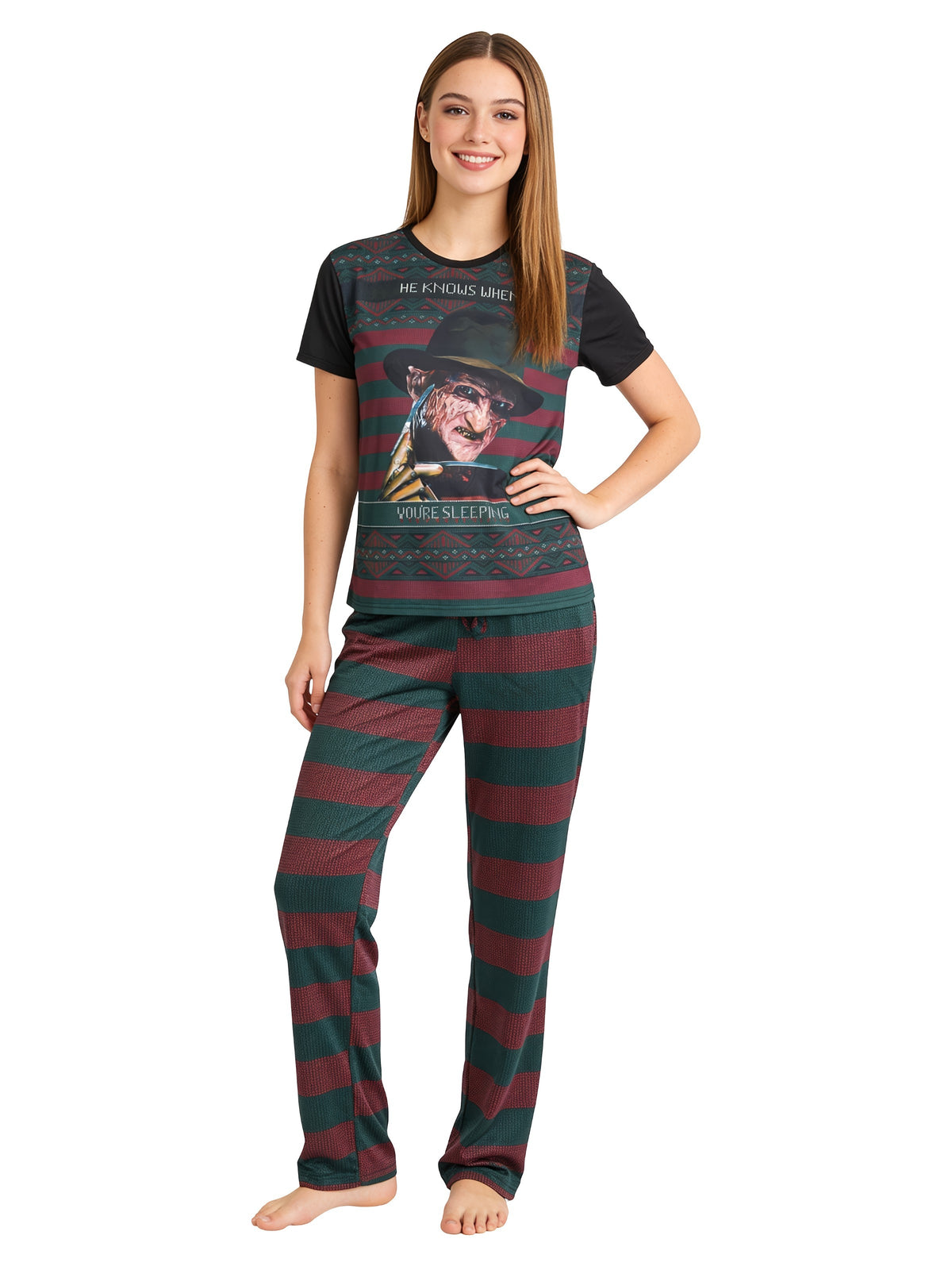 Nightmare on Elm Street Freddy PJ Set