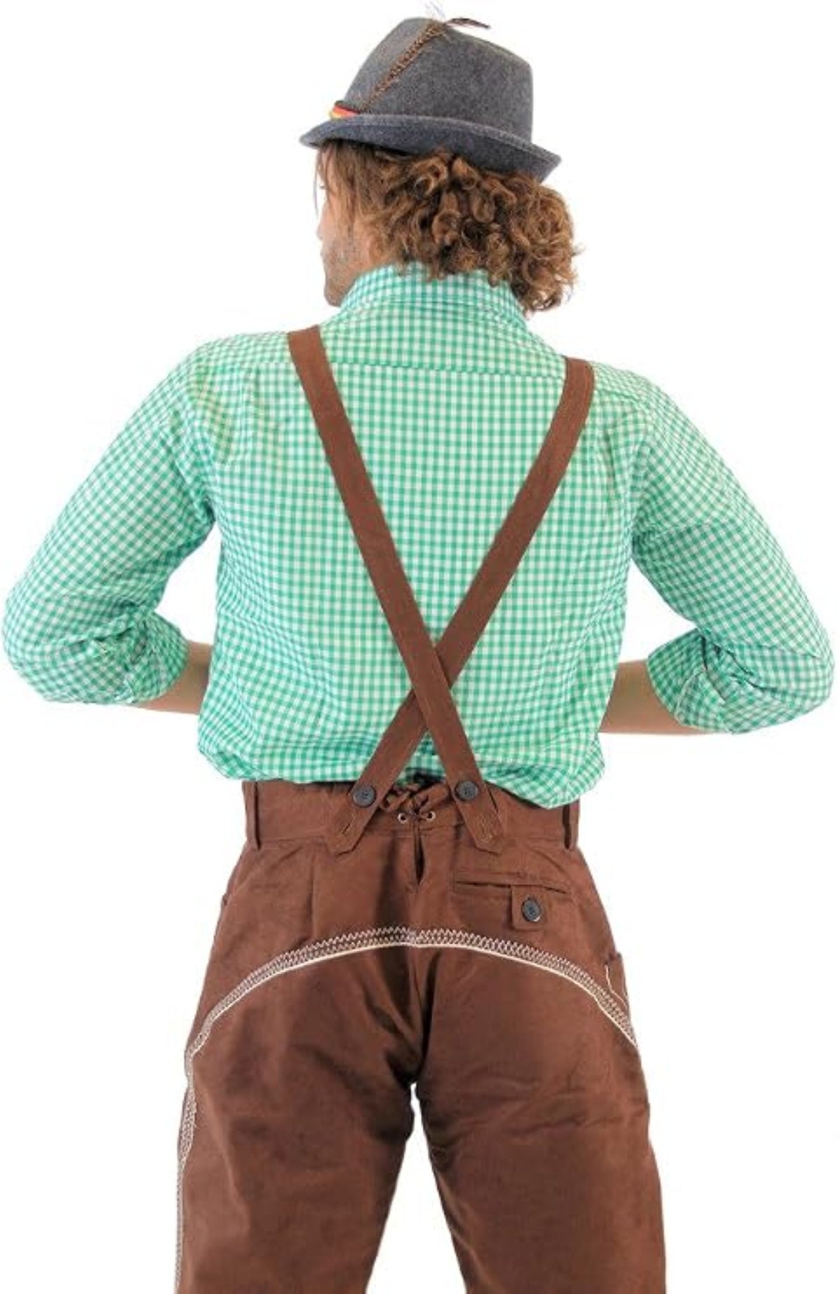 Oktoberfest German Bavarian Lederhosen Halloween Cosplay Costume Accessory
