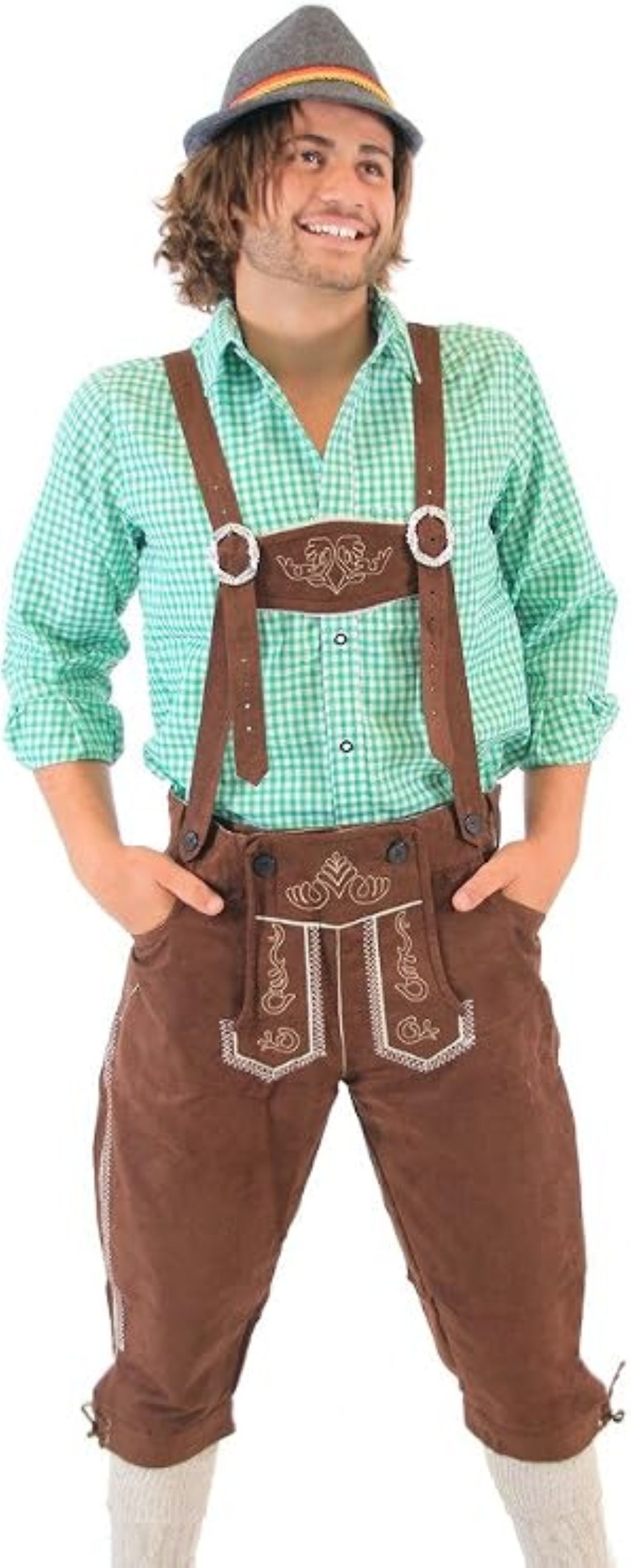 Oktoberfest German Bavarian Lederhosen Halloween Cosplay Costume Accessory