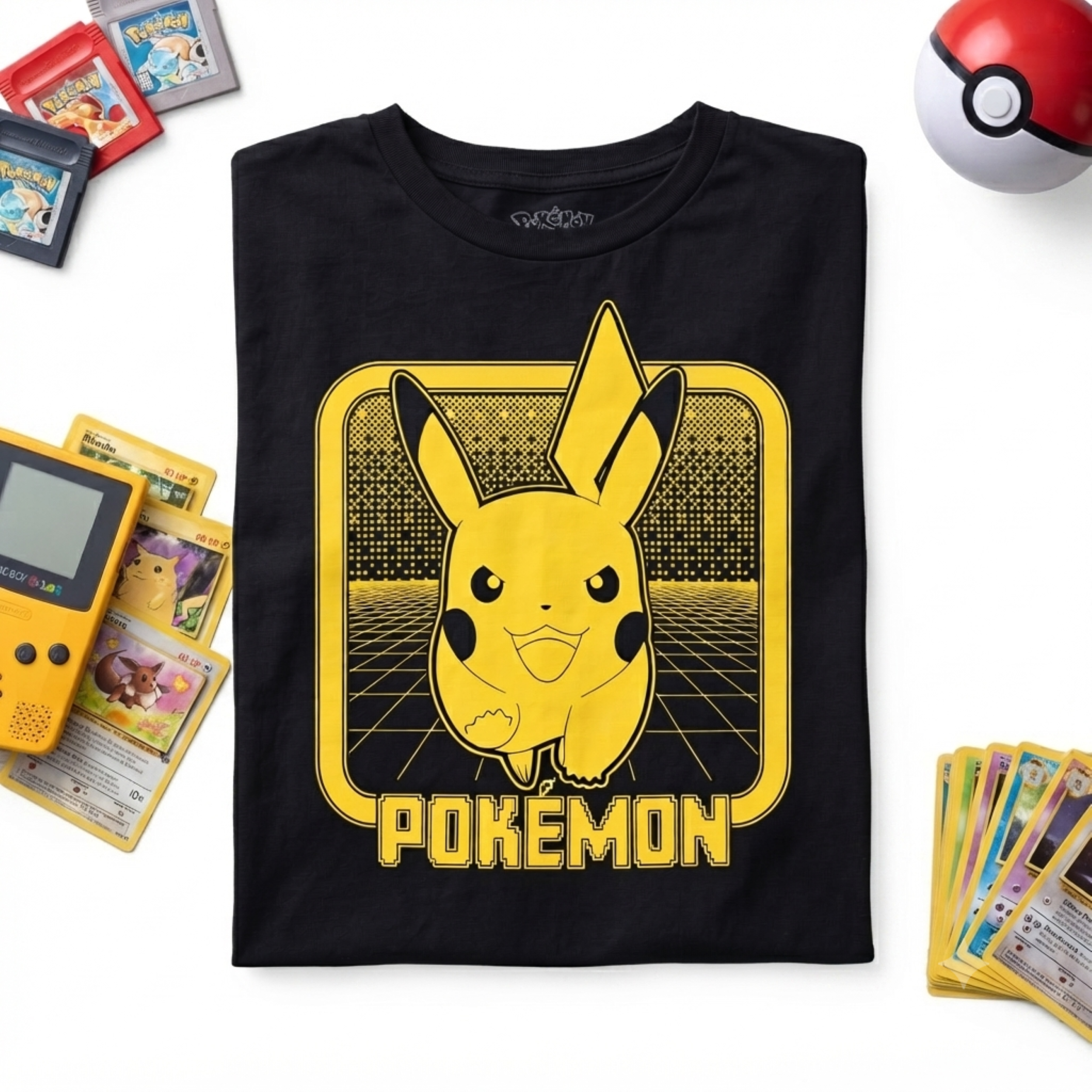 Pokemon Pikachu Go Adult Unisex Gaming Gift Ideas T-Shirt