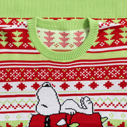 Peanuts Snoopy Dog House Christmas Sweater