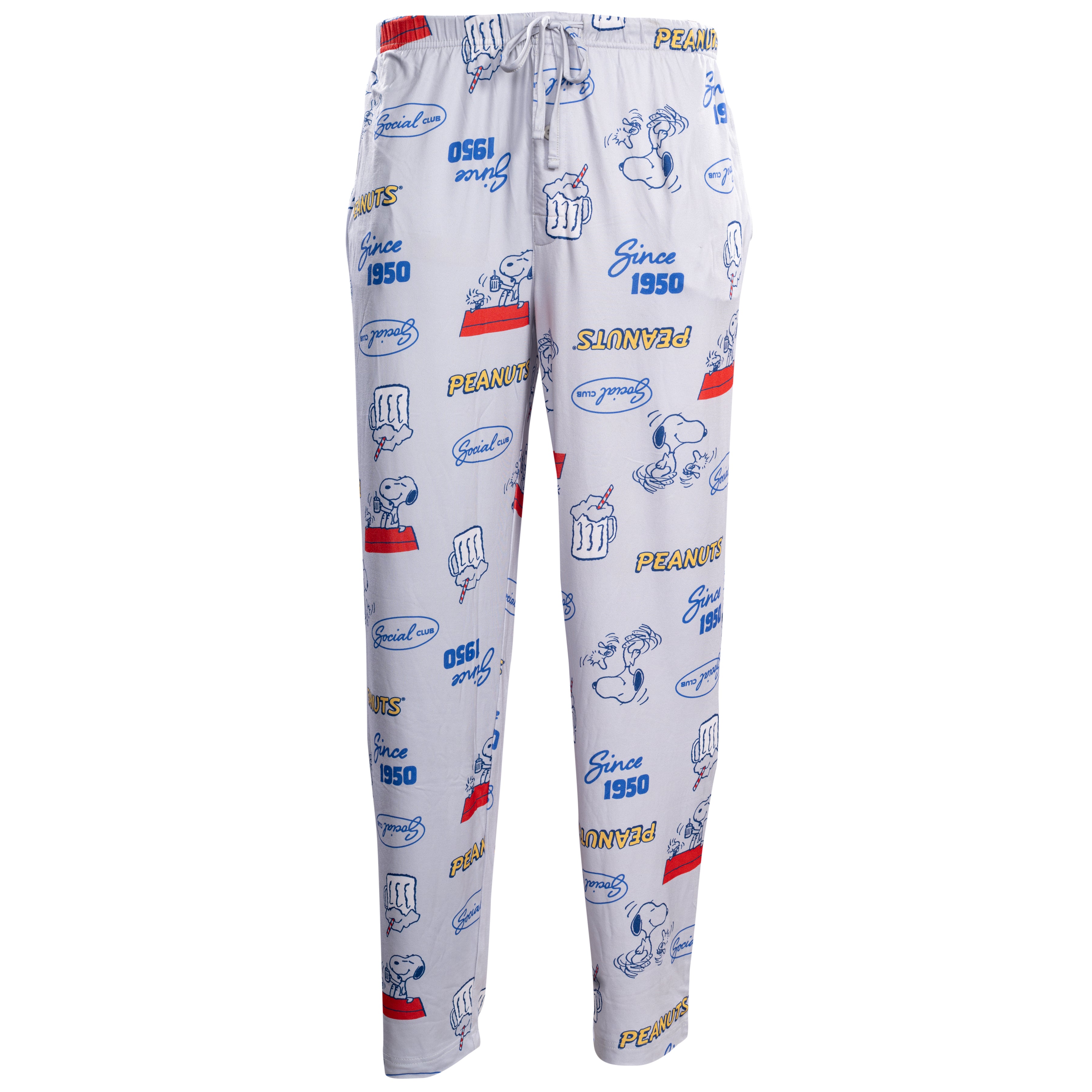 Peanuts Since 1950 Gray Adult Unisex Lounge Pants