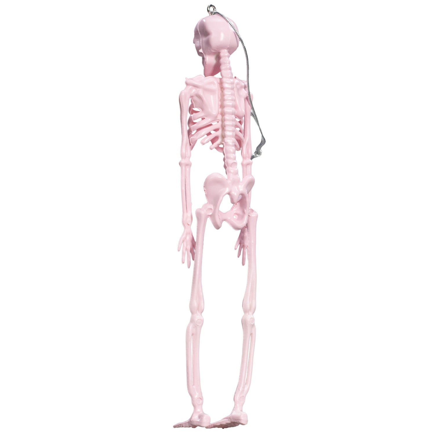 Pink Skeleton Funny Christmas Tree Holiday Ornament