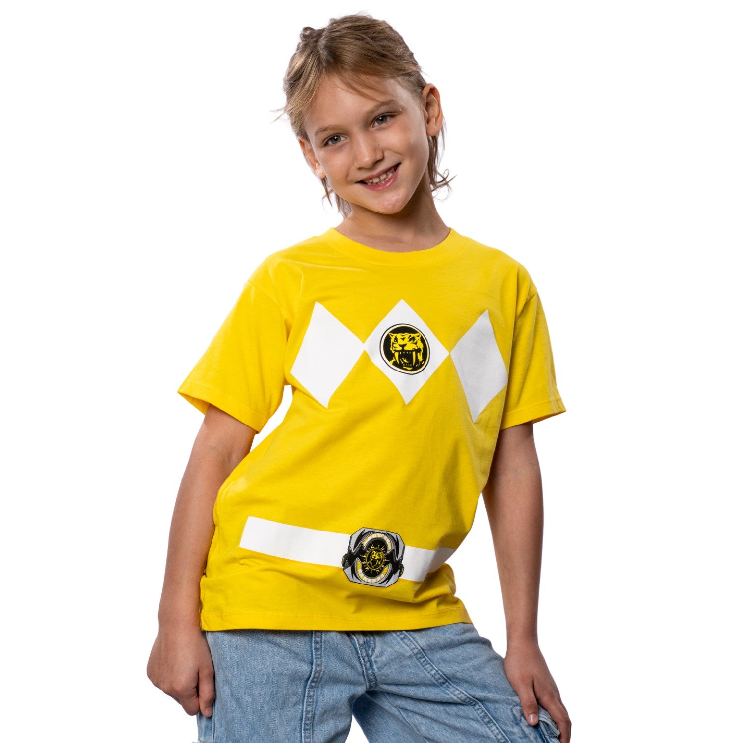 Youth Unisex Power Rangers Halloween Cosplay Costume T-Shirt