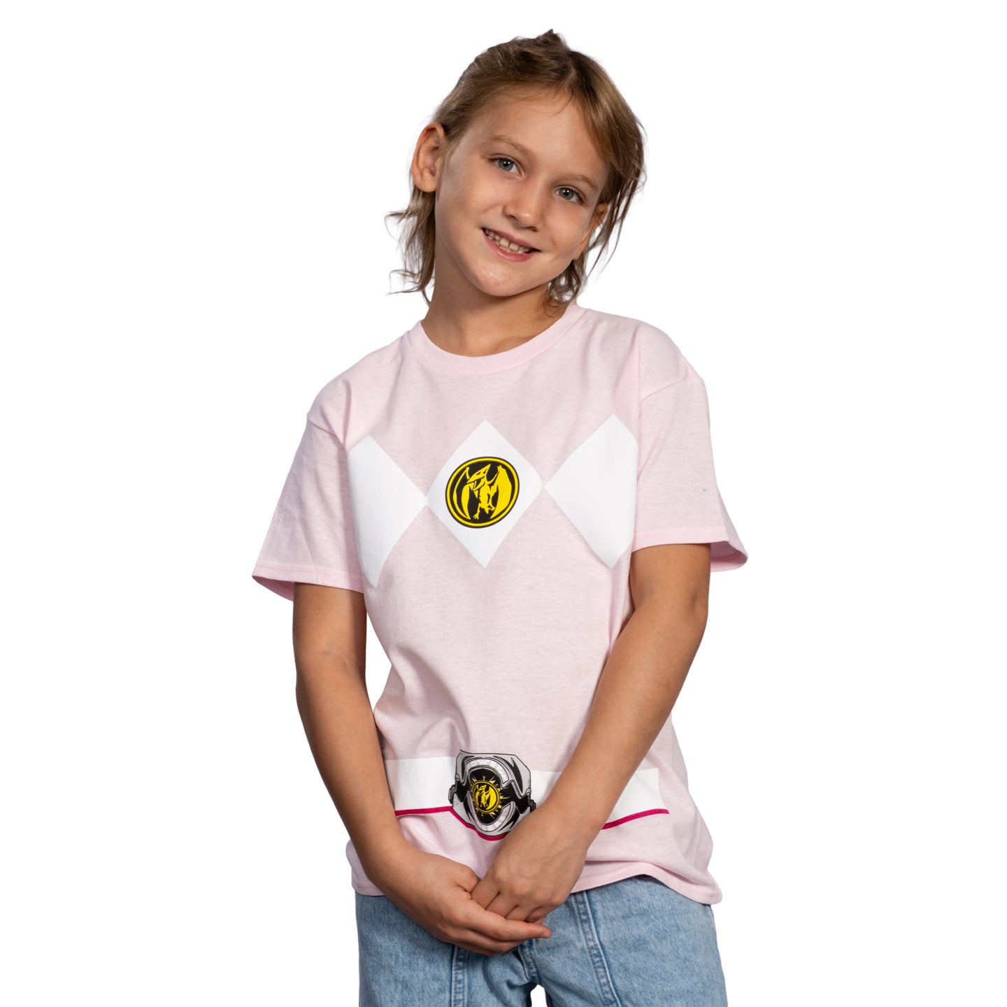 Youth Unisex Power Rangers Halloween Cosplay Costume T-Shirt