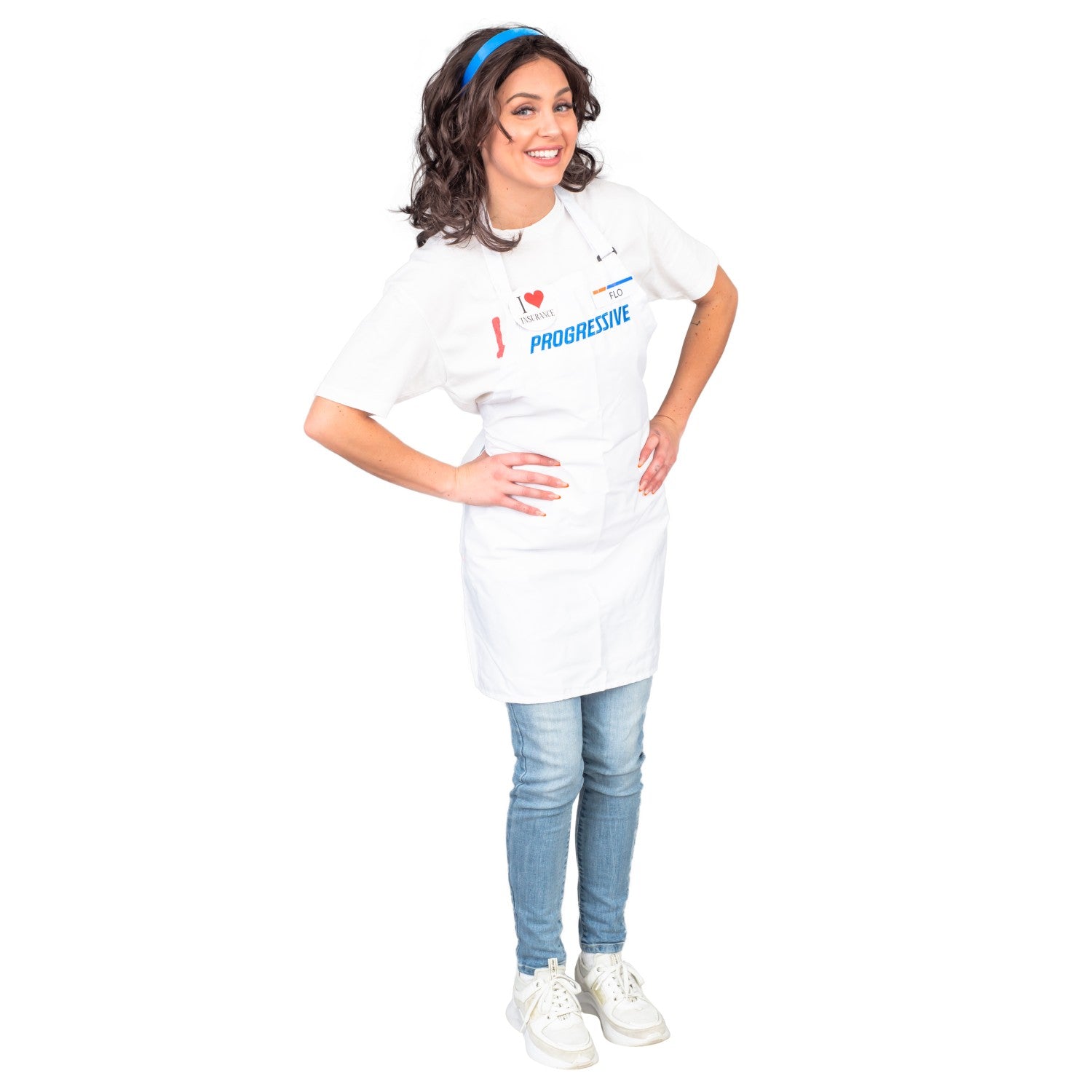 Progressive Flo Insurance Girl Costume Set