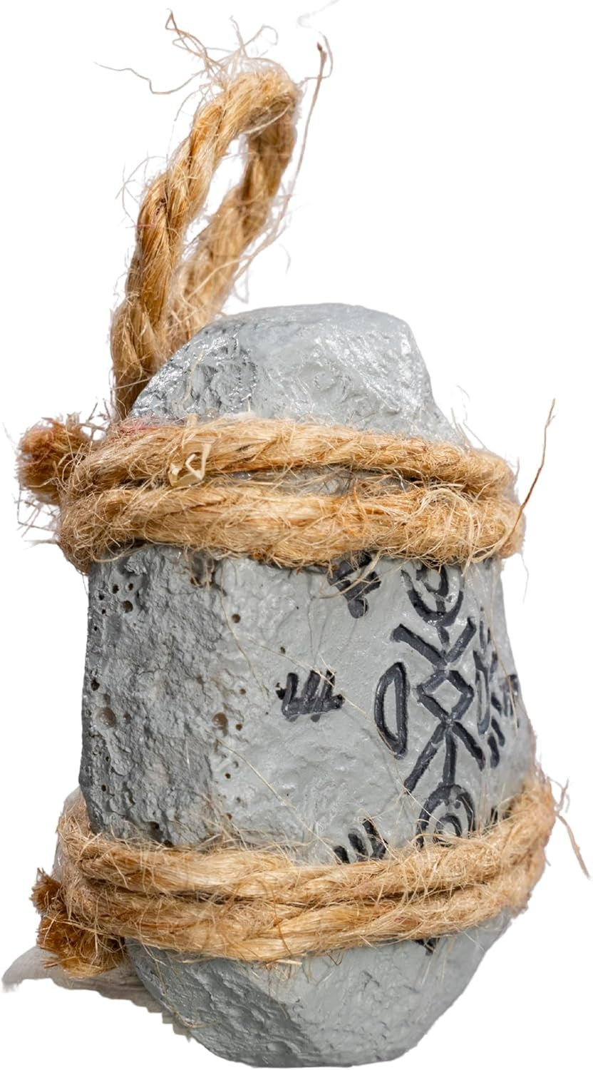 Protection Talisman Amulet Stone Horror TV Show Adult Halloween Cosplay Costume Prop