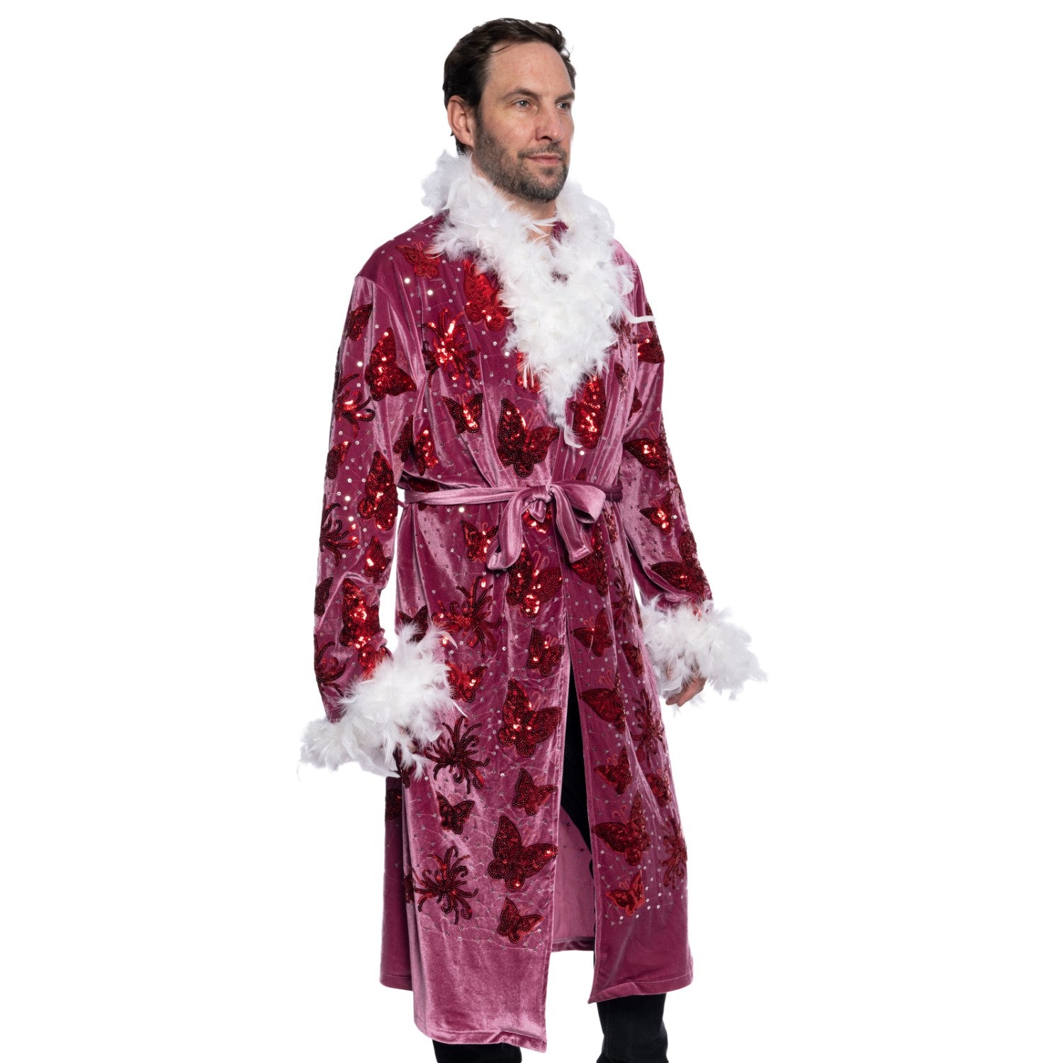 Deluxe Wrestling Nature Boy Halloween Cosplay Costume Robe