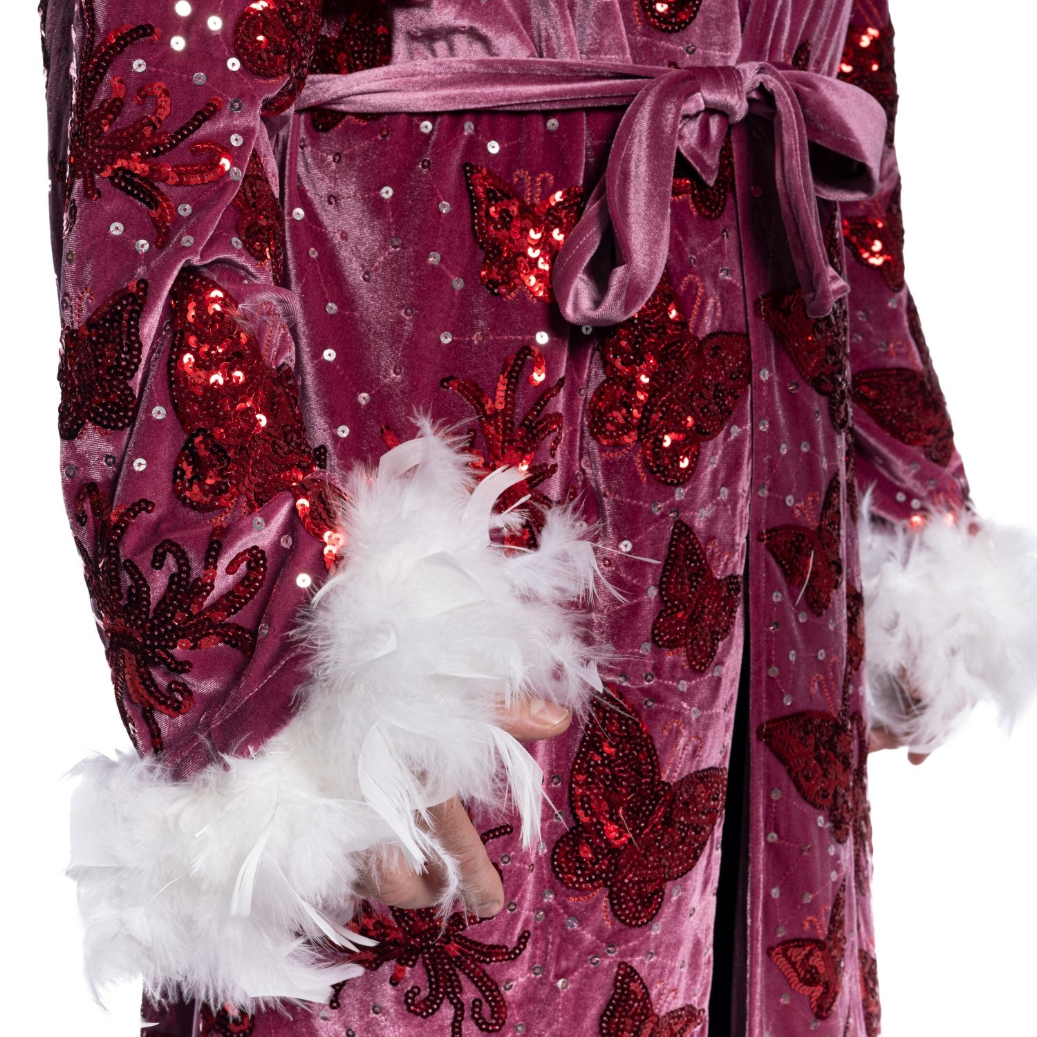 Deluxe Wrestling Nature Boy Halloween Cosplay Costume Robe