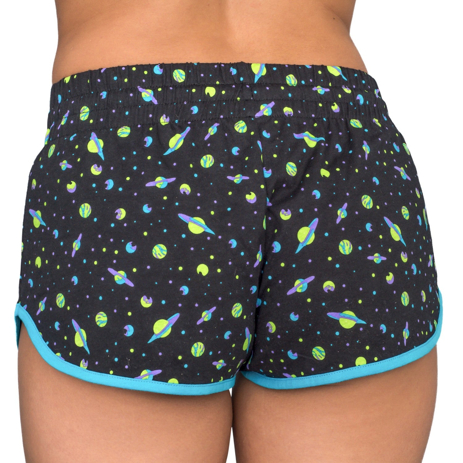 Rick and Morty Spaceship Black Pajama Set