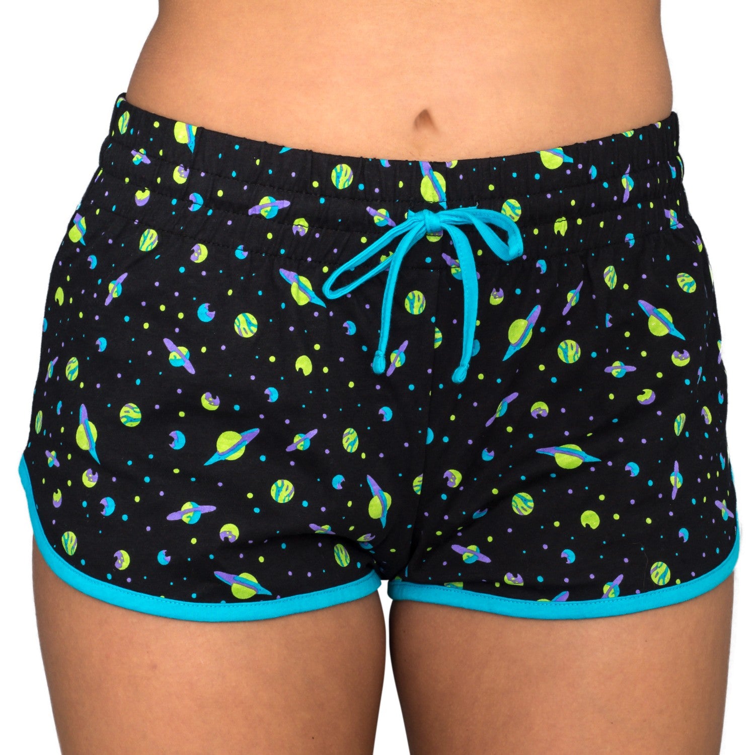 Rick and Morty Spaceship Black Pajama Set