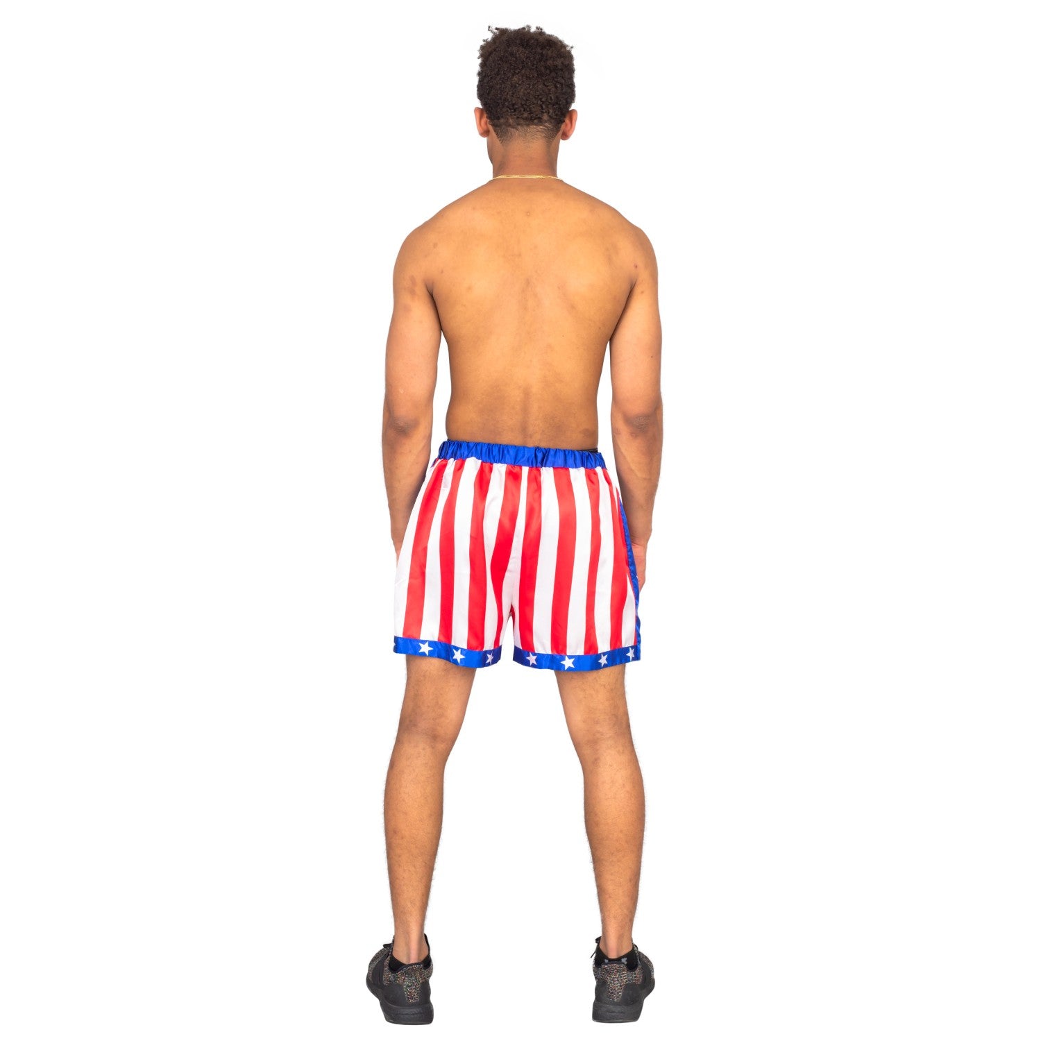 Rocky Balboa Boxing American Adult Flag Shorts